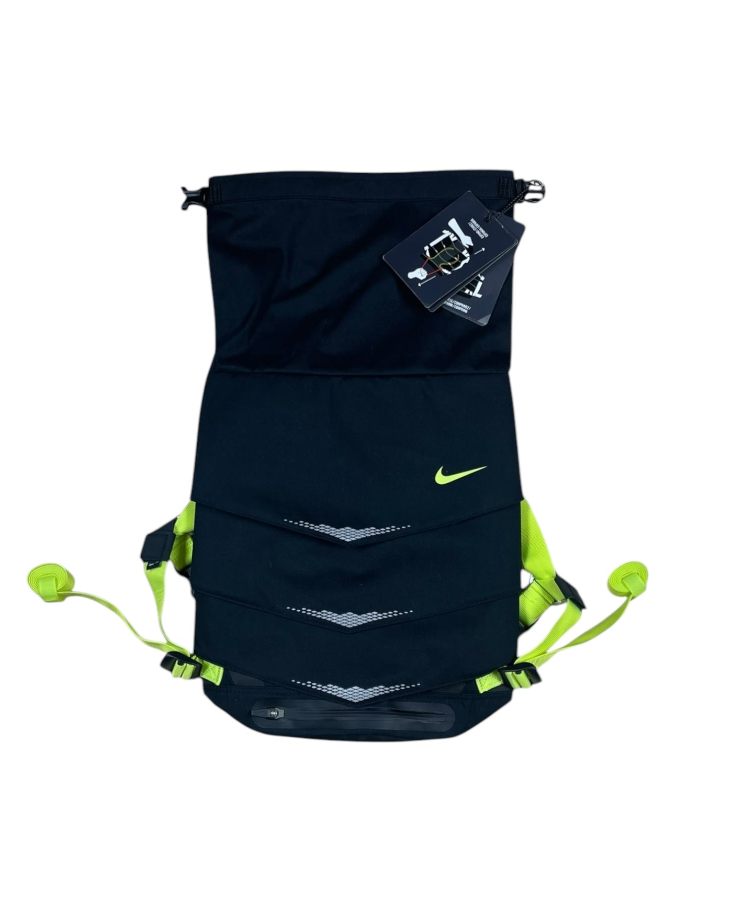 2014 New Nike MOG Bolt Expandable Technical Backpack BNWT NOS Black Gym Running Training Urban