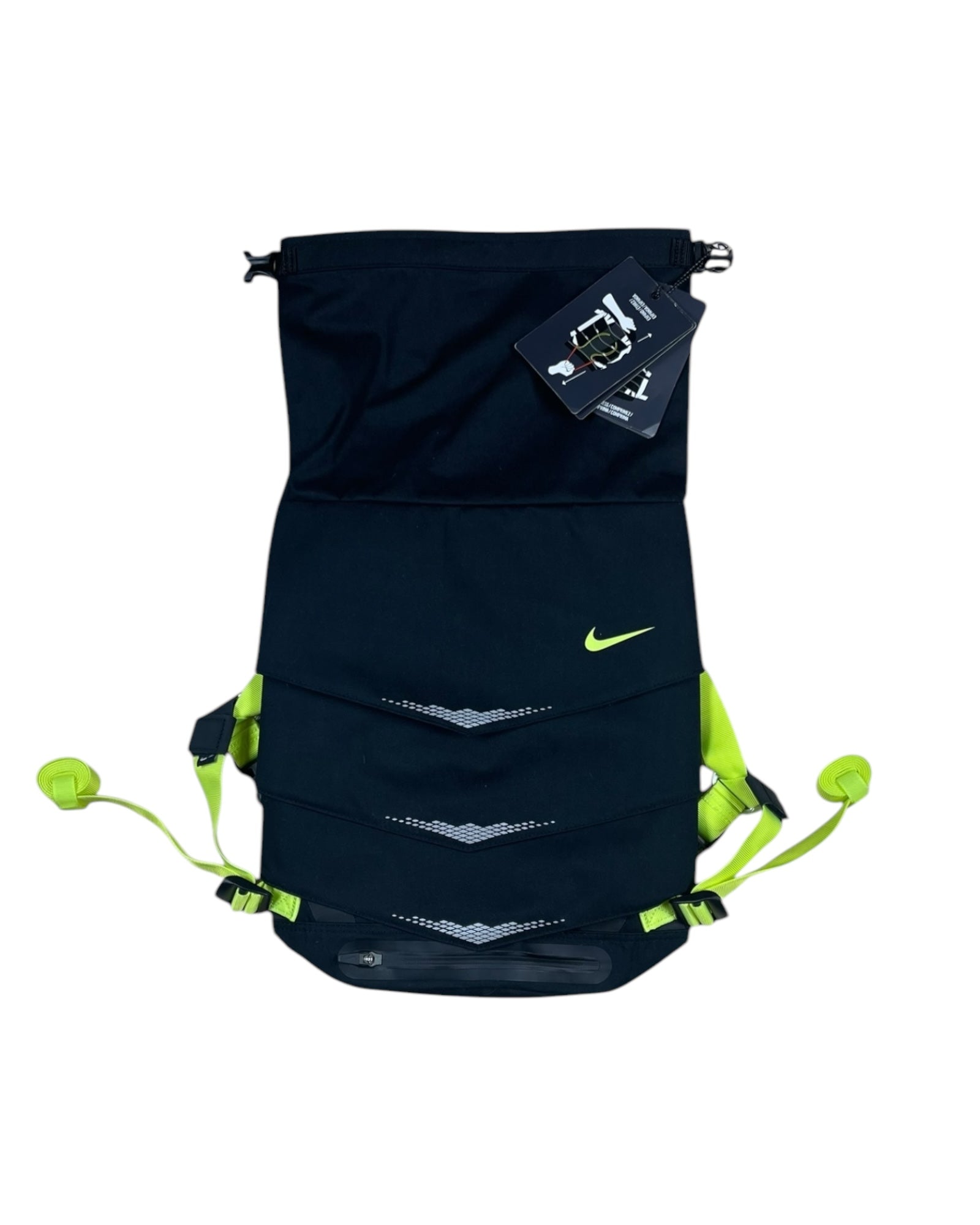 2014 New Nike MOG Bolt Expandable Technical Backpack BNWT NOS Black Gym Running Training Urban