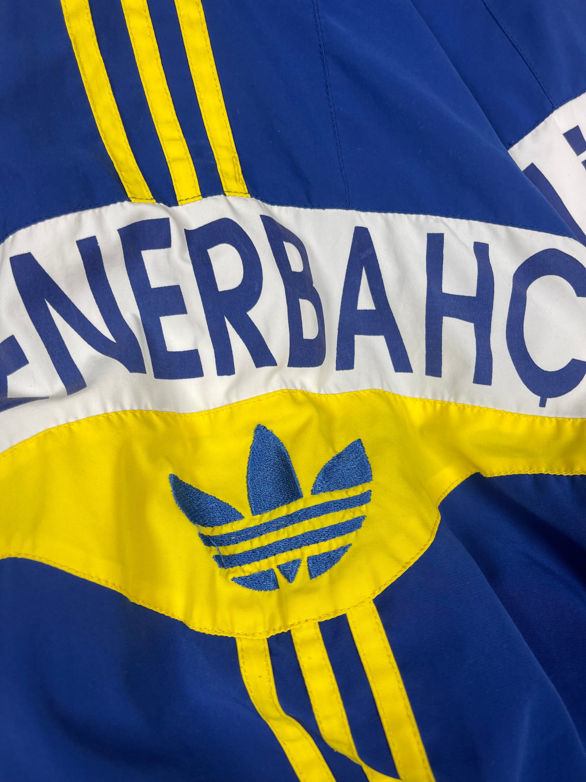Adidas Fenerbahce Jacket 1996 ? - 1997 ?  Blue Yellow Size 9 XL