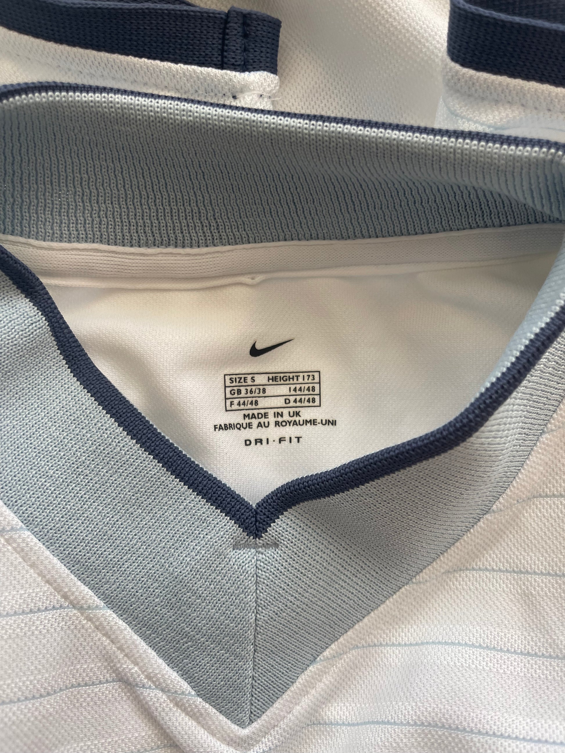 🔵⚫️ Authentic New Inter Internazionale Milano Milan Nike 2000-2001 Away Football Shirt White Pirelli Size S Made in UK Deadstock BNWT NOS OG DS