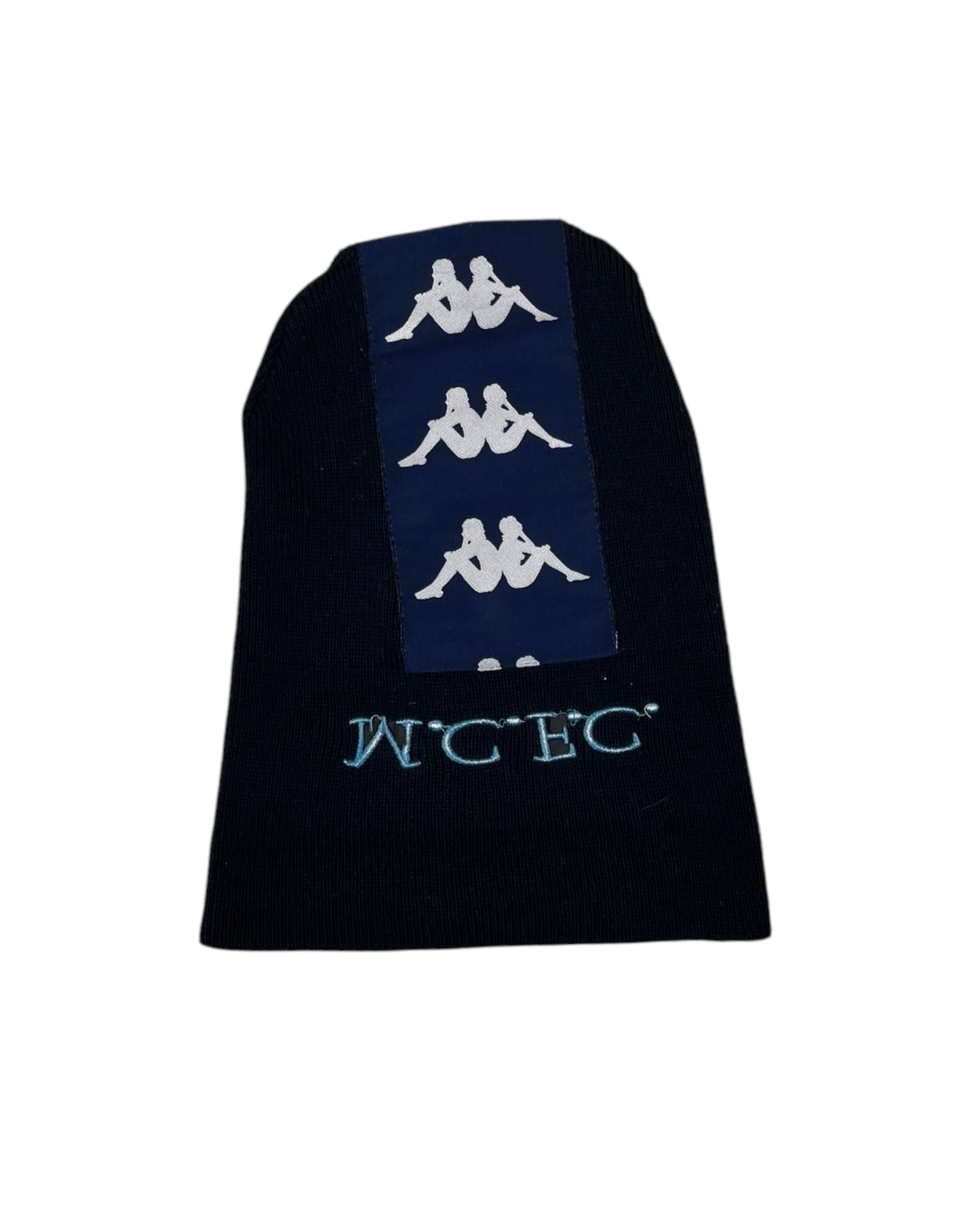 Vintage 90's Kappa Manchester City Cap Beanie Blue MCFC