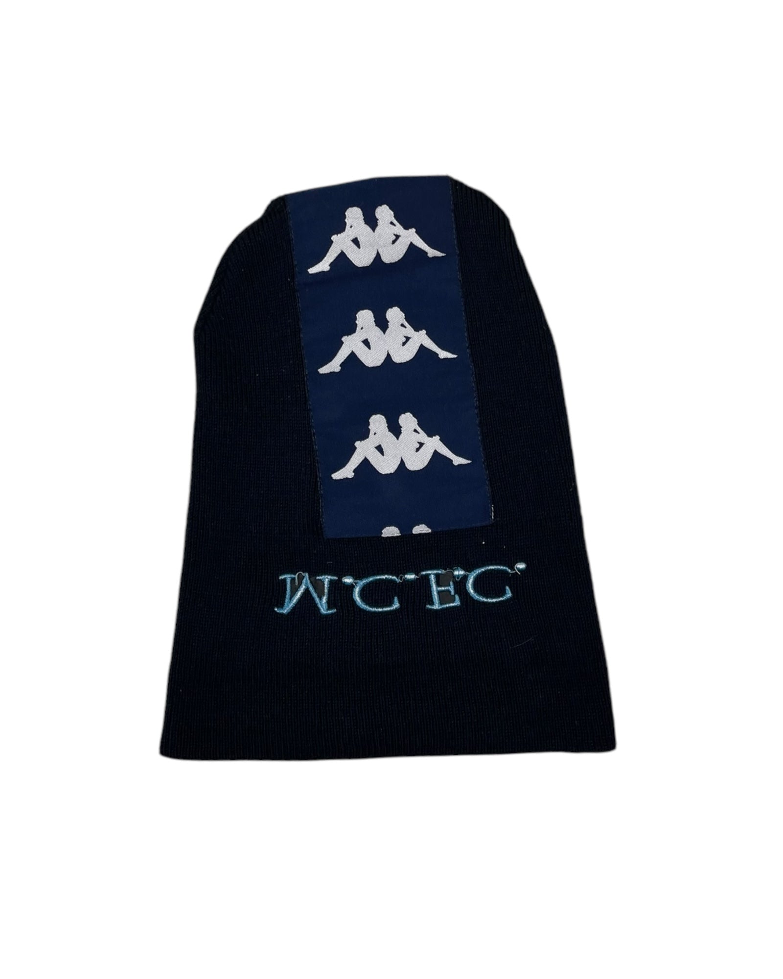 Vintage 90's Kappa Manchester City Cap Beanie Blue MCFC