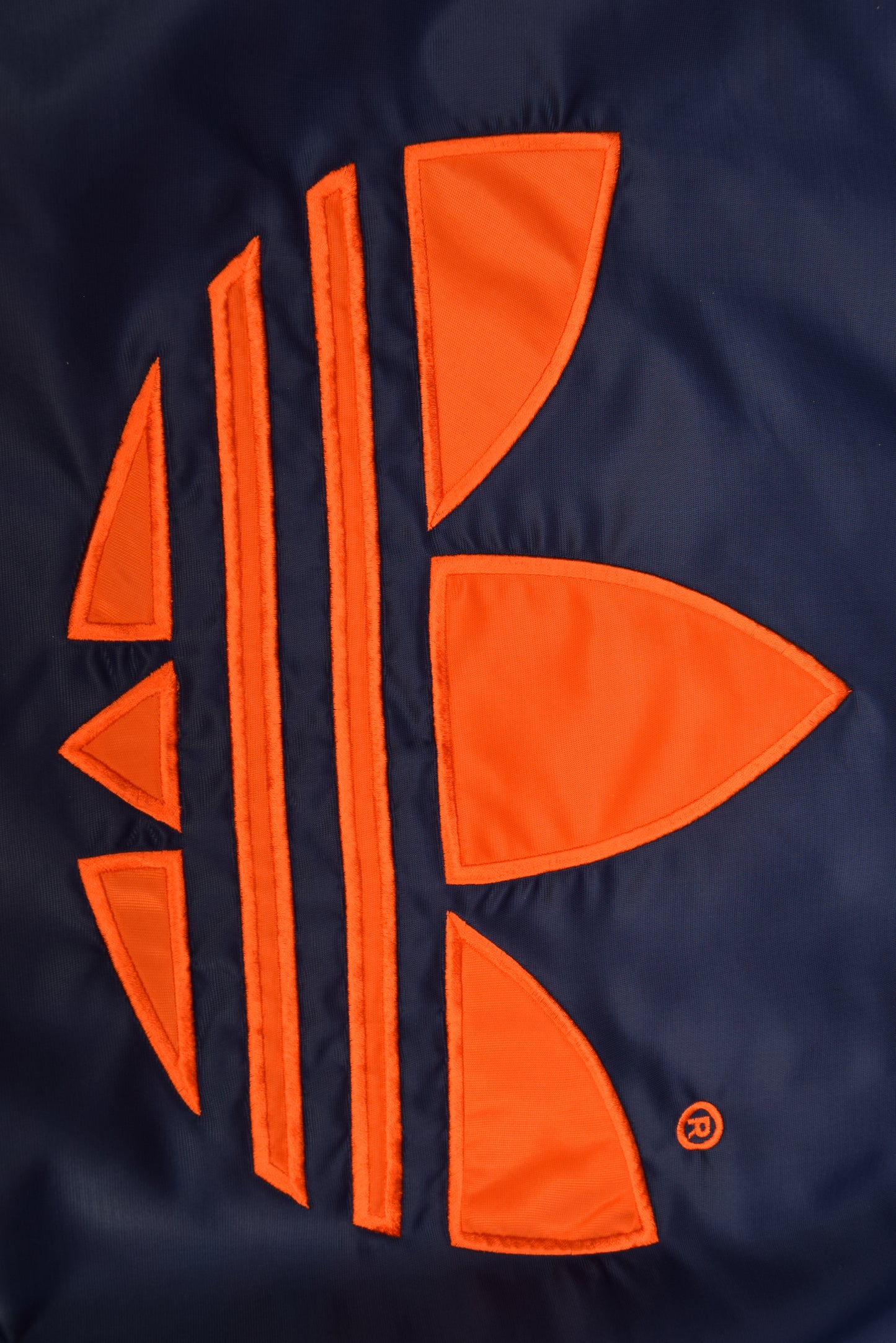 Vintage 90's Adidas Trefoil Bomber Jacket Blue Size S-M-L