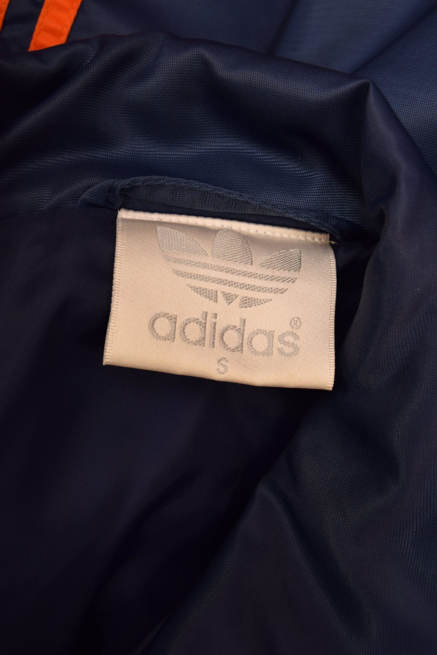 Vintage 90's Adidas Trefoil Bomber Jacket Blue Size S-M-L