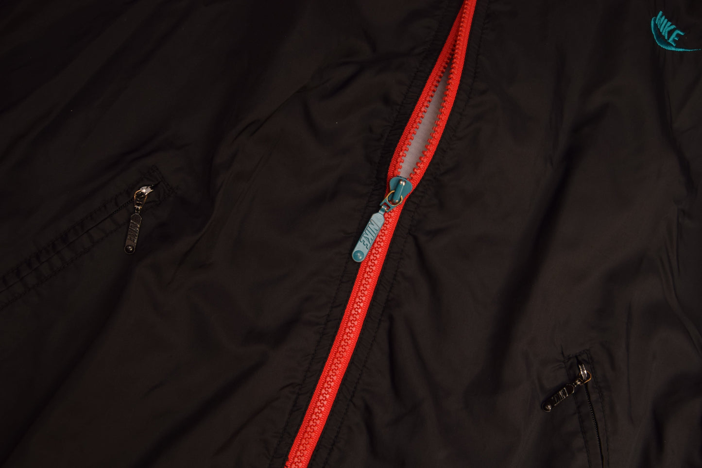 Vintage 90's Nike Jacket Shell Size XL Red Grey Blue Black