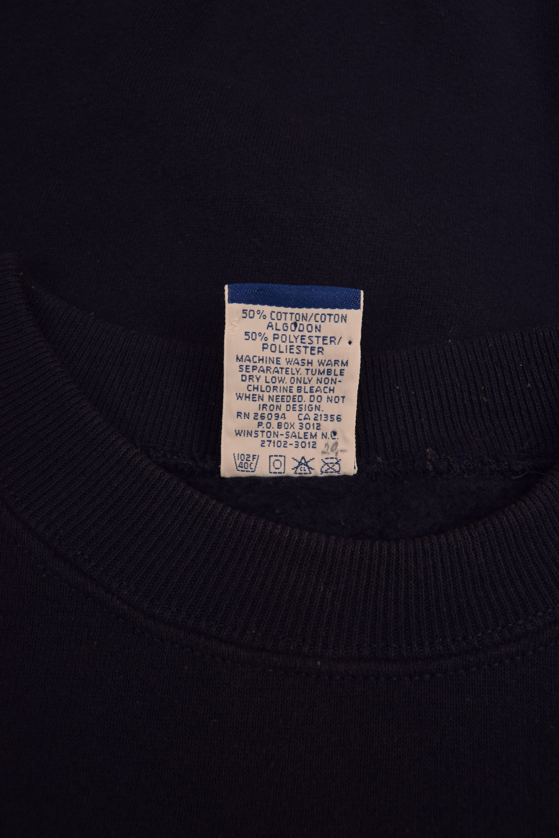Vintage Champion Atlanta 1996 Centennial Olympic Games Sweatshirt Crewneck Size XL Navy Blue Made in USA
