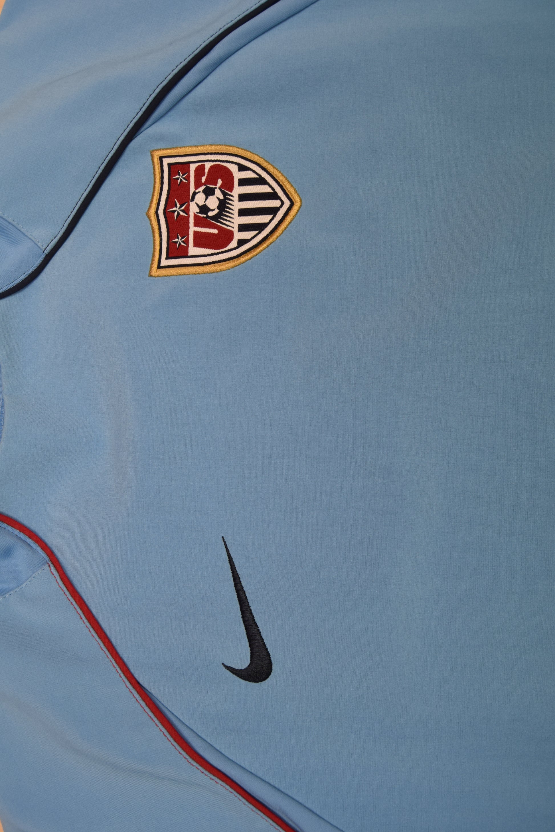 Nike FitDry USA Soccer Team 2005 - 2006 Sweat Top Sweatshirt Size M Slim Fit