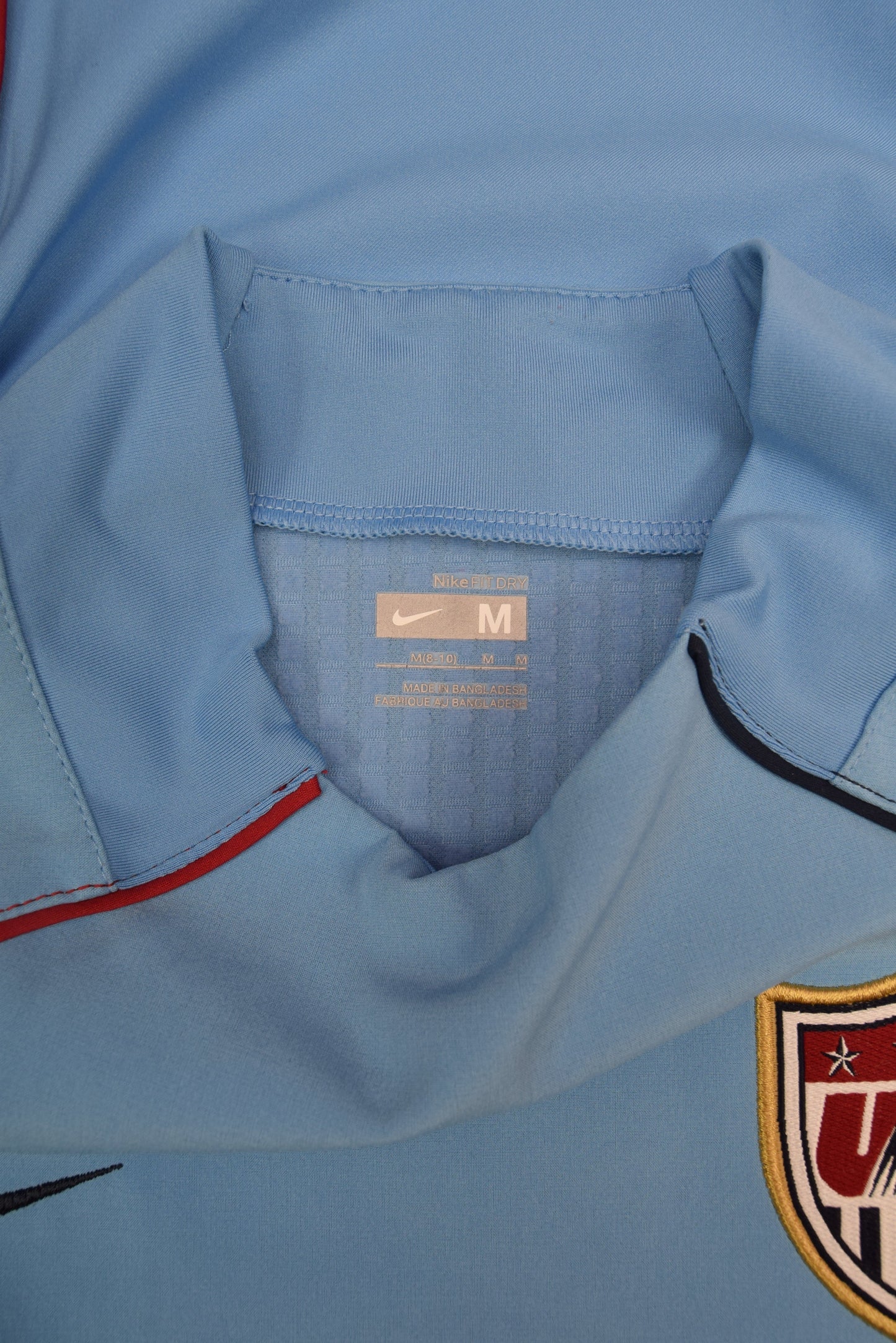 Y2K Nike Total 90 FitDry USA Soccer Team 2005 - 2006 Sweat Top Sweatshirt Size M Slim Fit