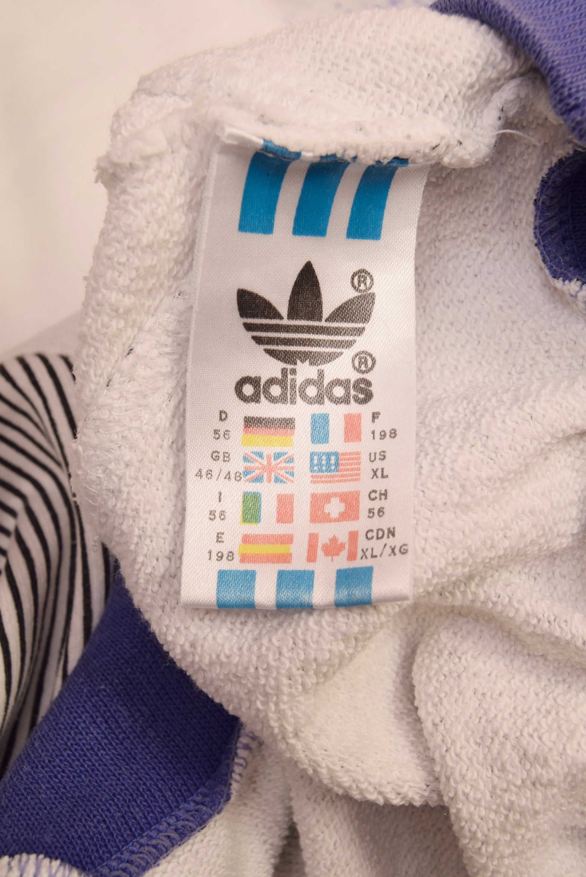 Adidas 80's Stefan Edberg Sweatshirt CrewNeck Size XL-XXL