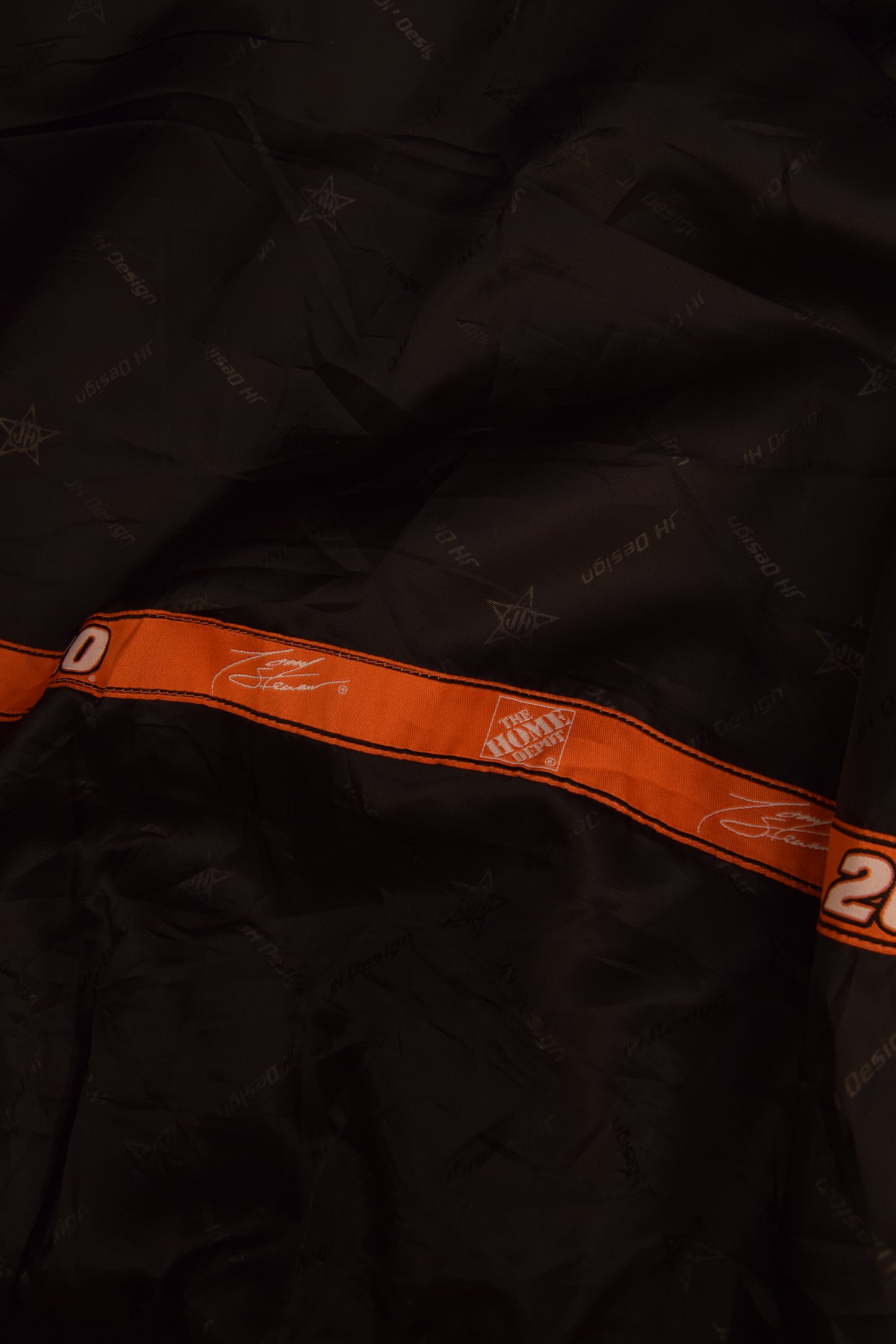 Y2K Nascar Tony Stewart Chase Authentics by JHD Design Group 2005 Champion Racing Nextel Cup Series The Home Depot 20 Black Orange Size XL Joe Gibbs Racing