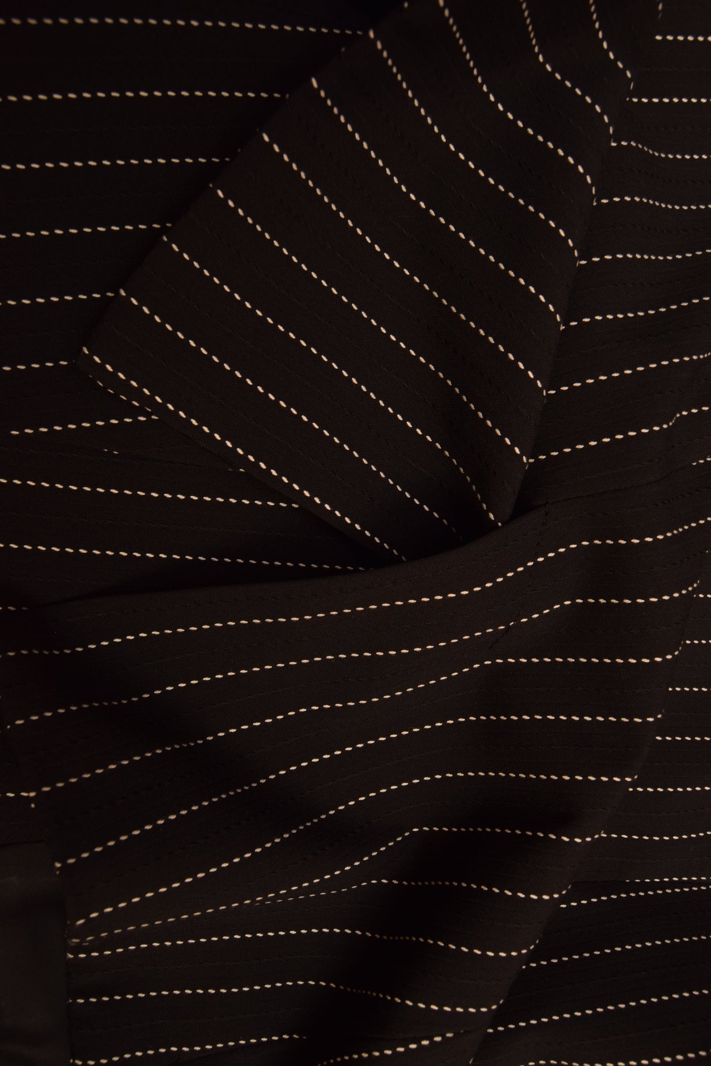 Y2K 2000's RoccoBarocco Blazer Made in Italy Black With White Stripes