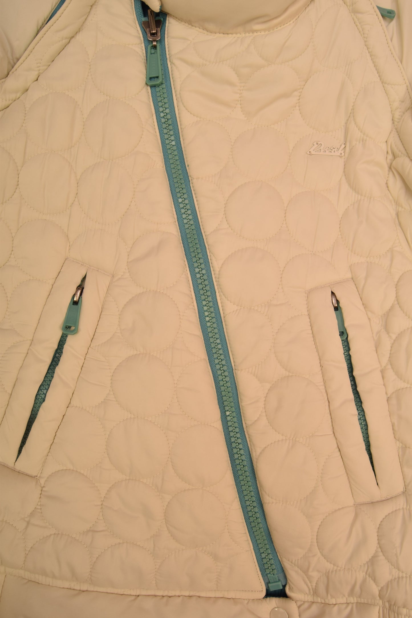 Y2K Diesel Reversible Jacket With Detachable / Removable Sleeves Size S