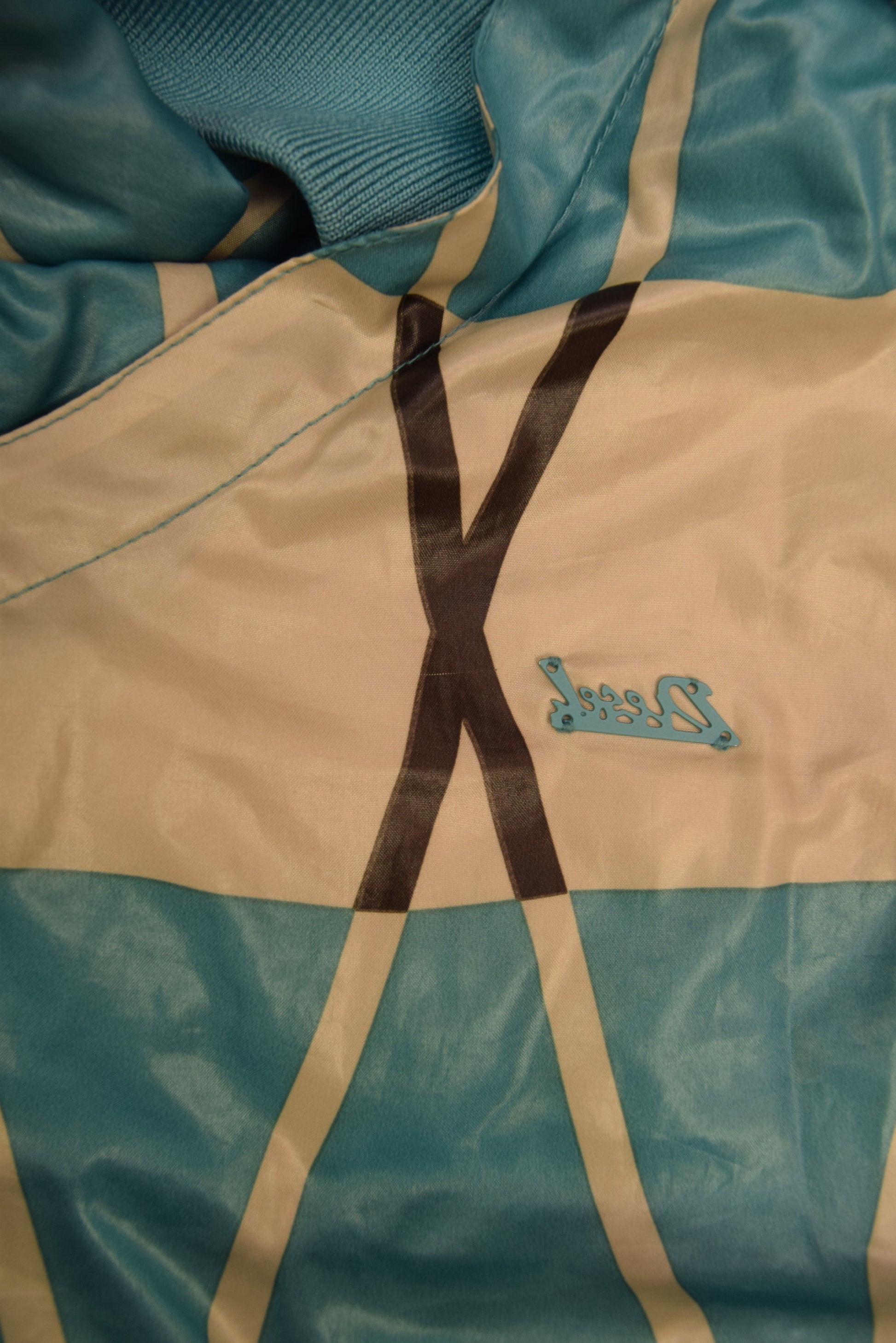 Y2K Diesel Reversible Jacket With Detachable / Removable Sleeves Size S