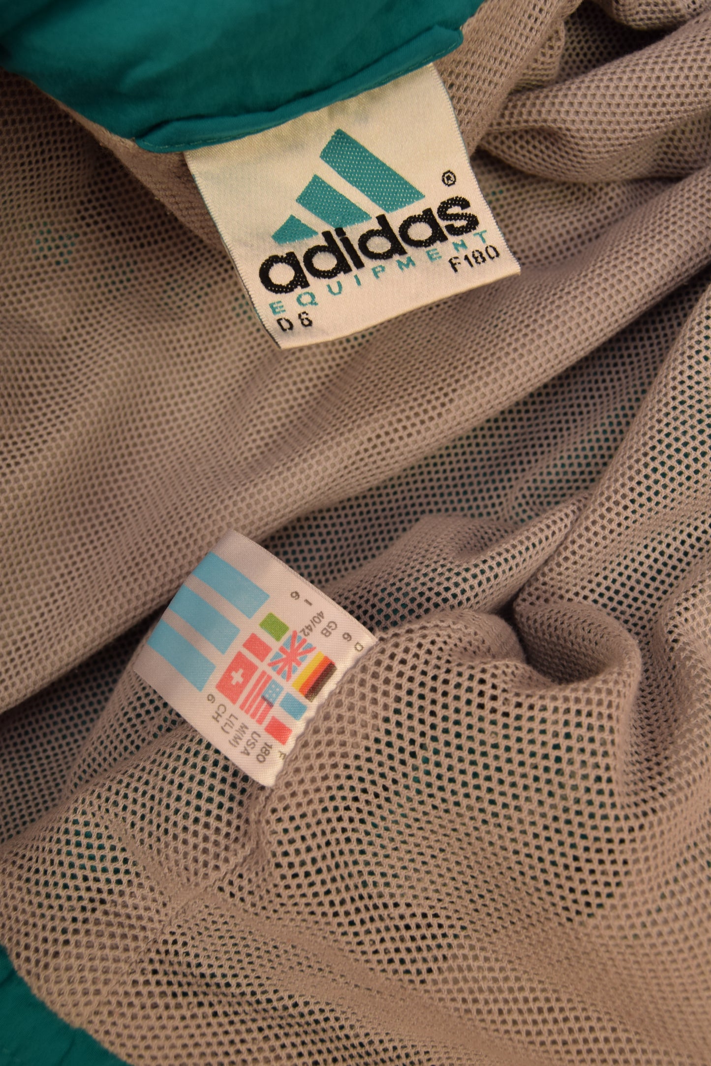 Vintage 90's Adidas Equipment Jacket / Shell Size M-L