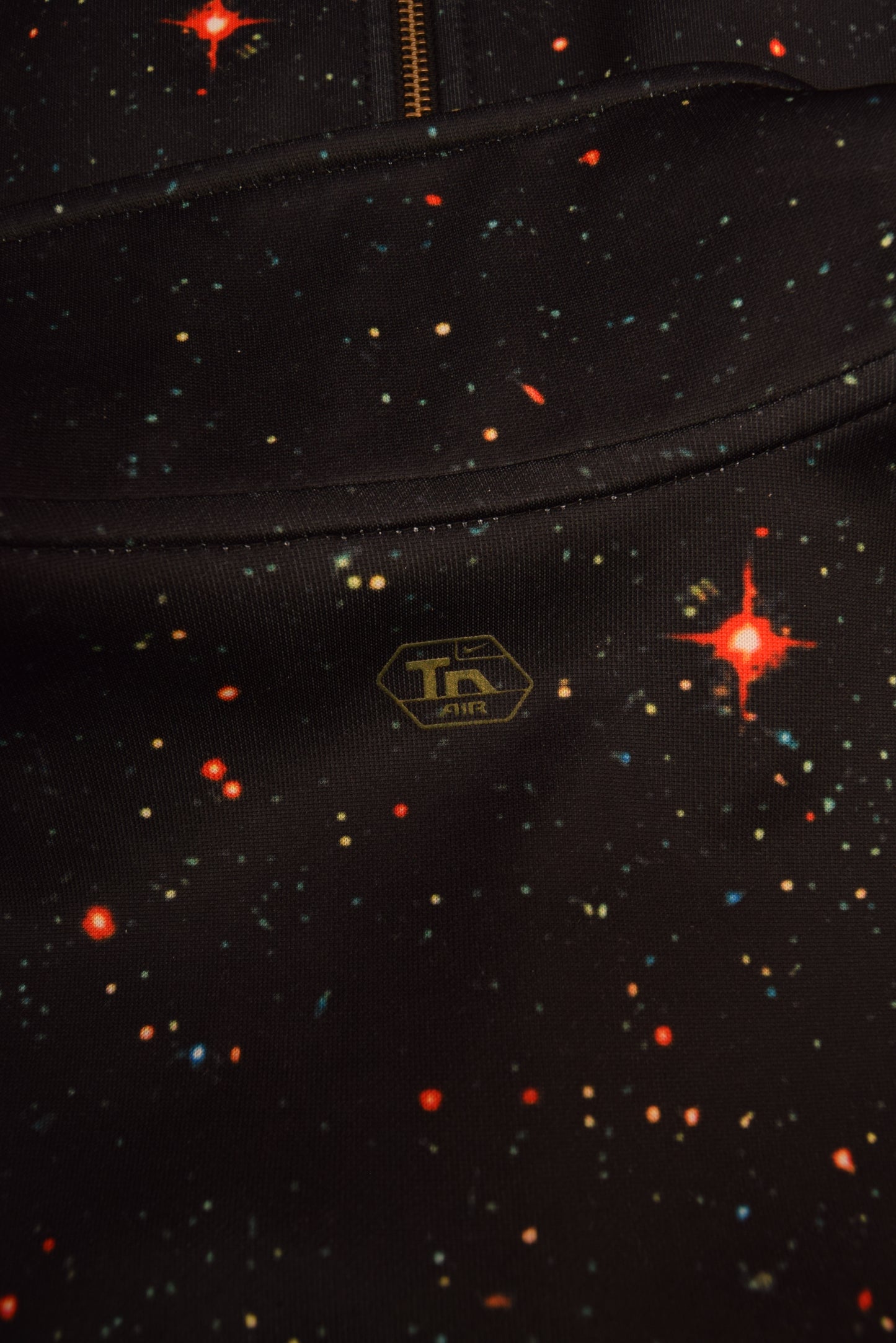 Y2K Nike Sportswear Tn Air Jacket Celestial Cosmic Galaxy Pattern Size M Polyester