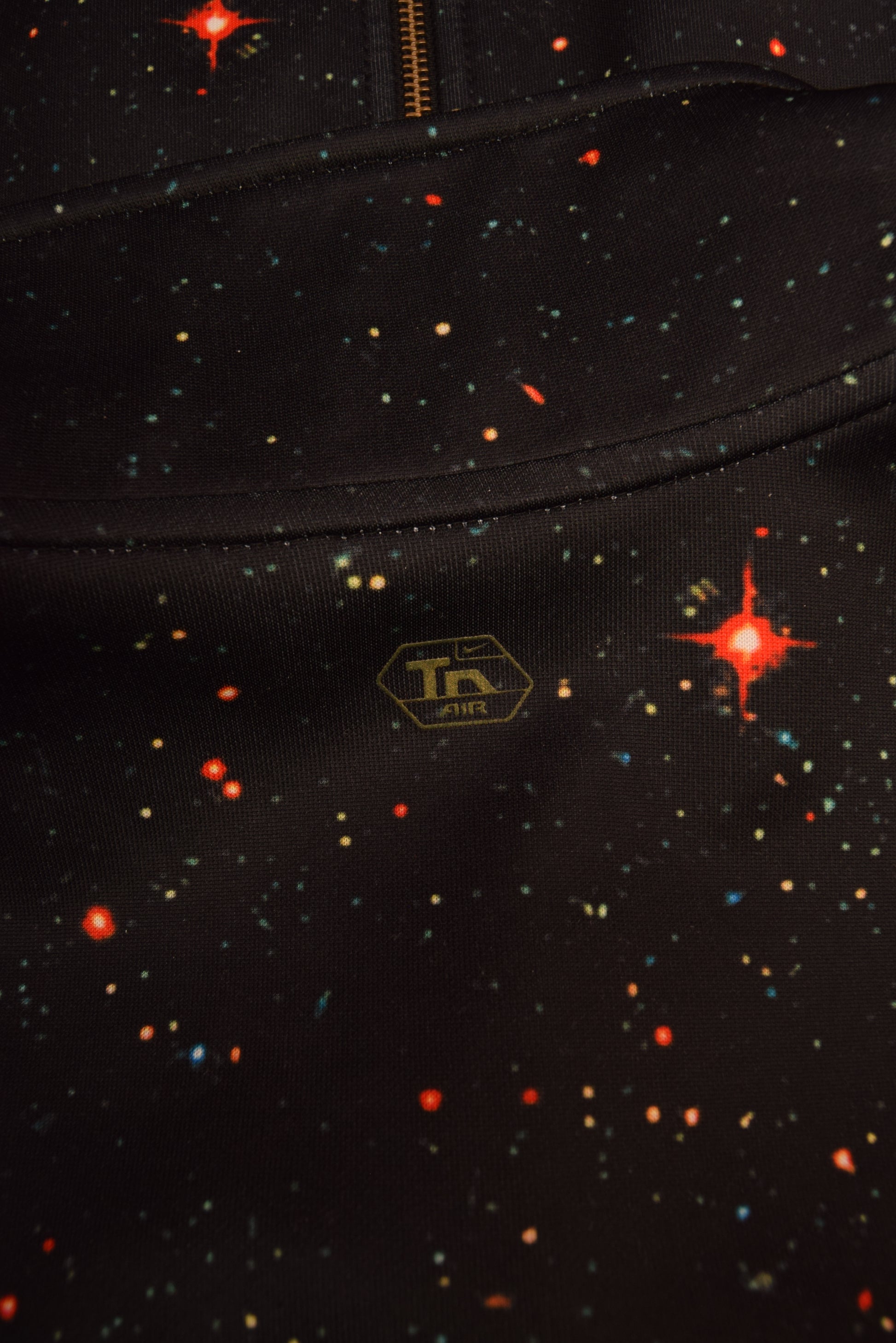Y2K Nike Sportswear Tn Air Jacket Celestial Cosmic Galaxy Pattern Size M Polyester