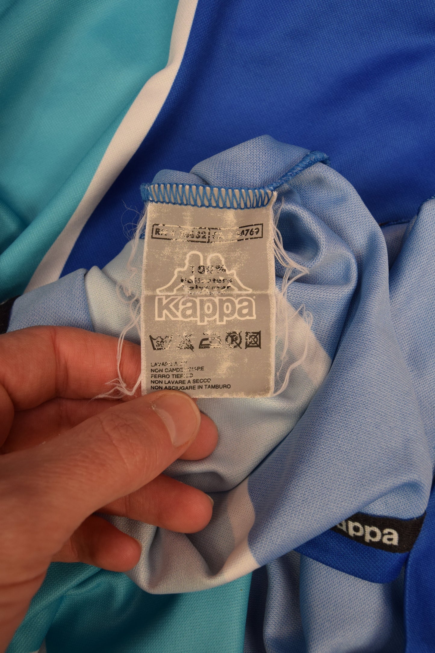 Rare FC National - Progresul (Romania) Kappa 2002 - 2003 Home Football Shirt Size L Made in Italy Long Sleeve