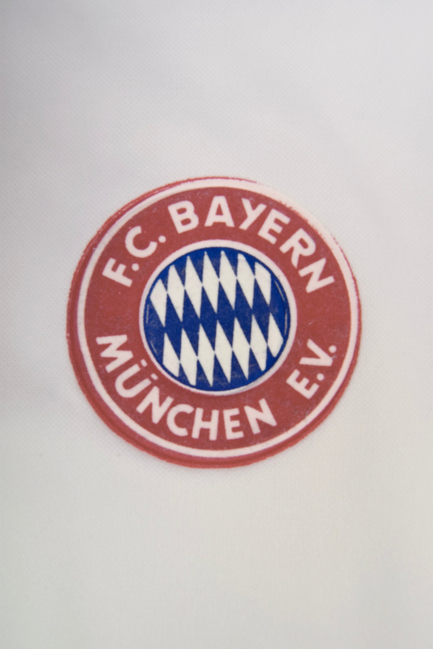 Bayern München Adidas Equipment 1992 - 1993 Away Football Shirt White Opel Size M Made in UK