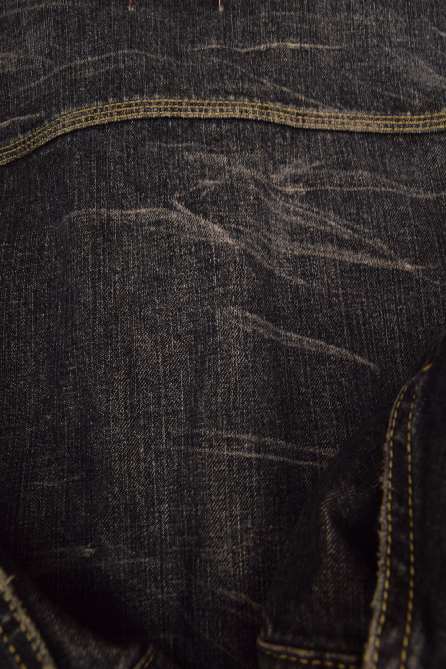 Y2K Diesel Denim Slim Fit Jacket With Zipper Size M