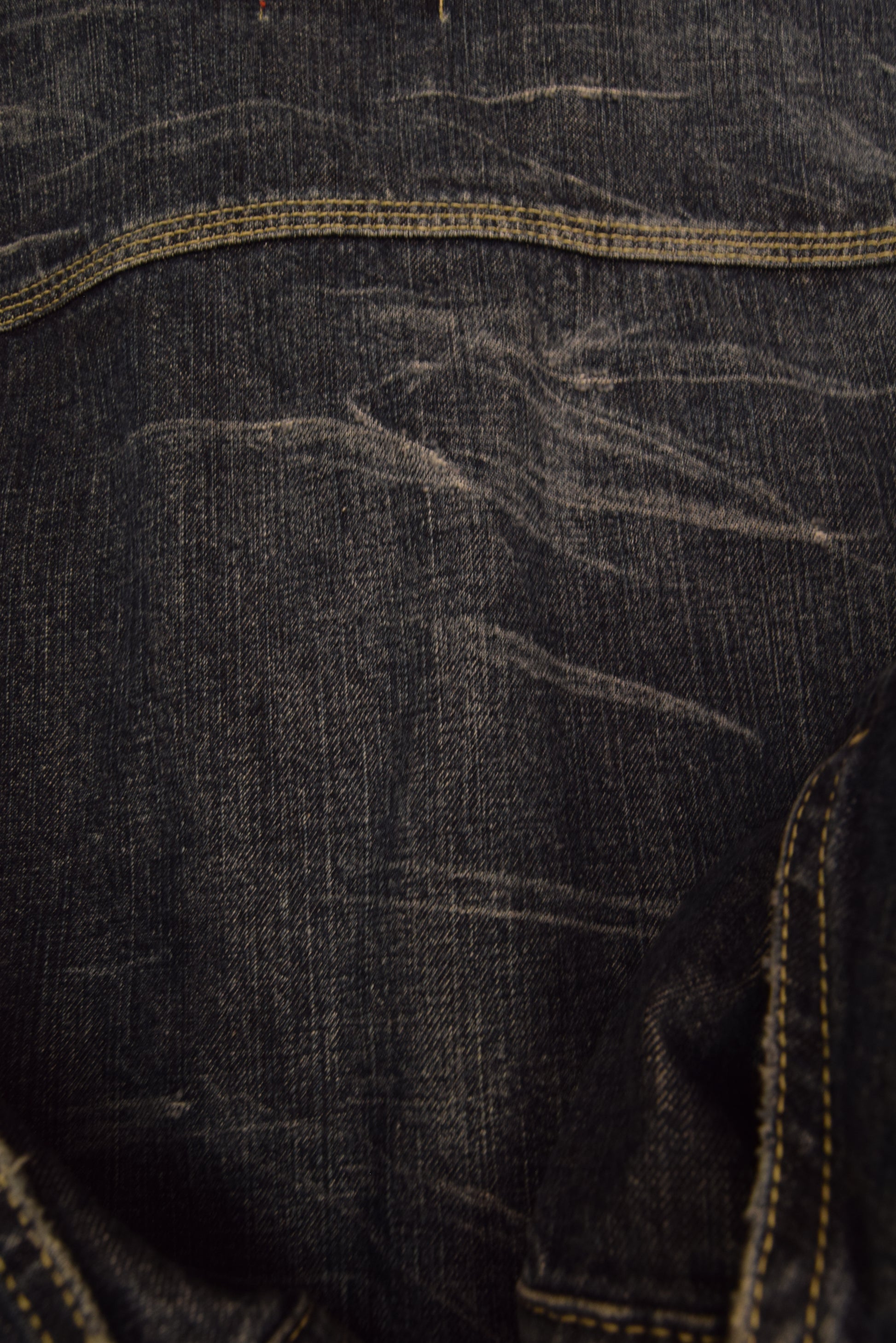 Y2K Diesel Denim Slim Fit Jacket With Zipper Size M