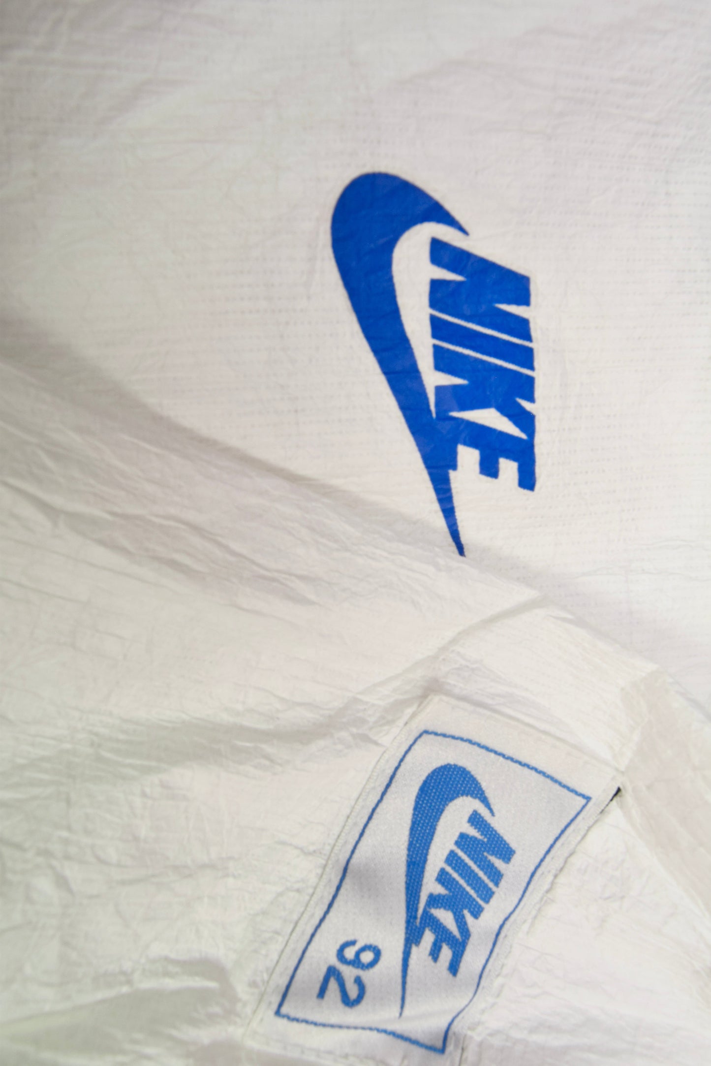Vintage Nike 1992 Olympics Jacket Size L Made in Korea White Barcelona 1992 Seoul 1988 Los Angeles 1984 Moscow 1980 Montreal 1976 Munich 1972 Mexico City 1968 Tokyo 1964 Rome 1960