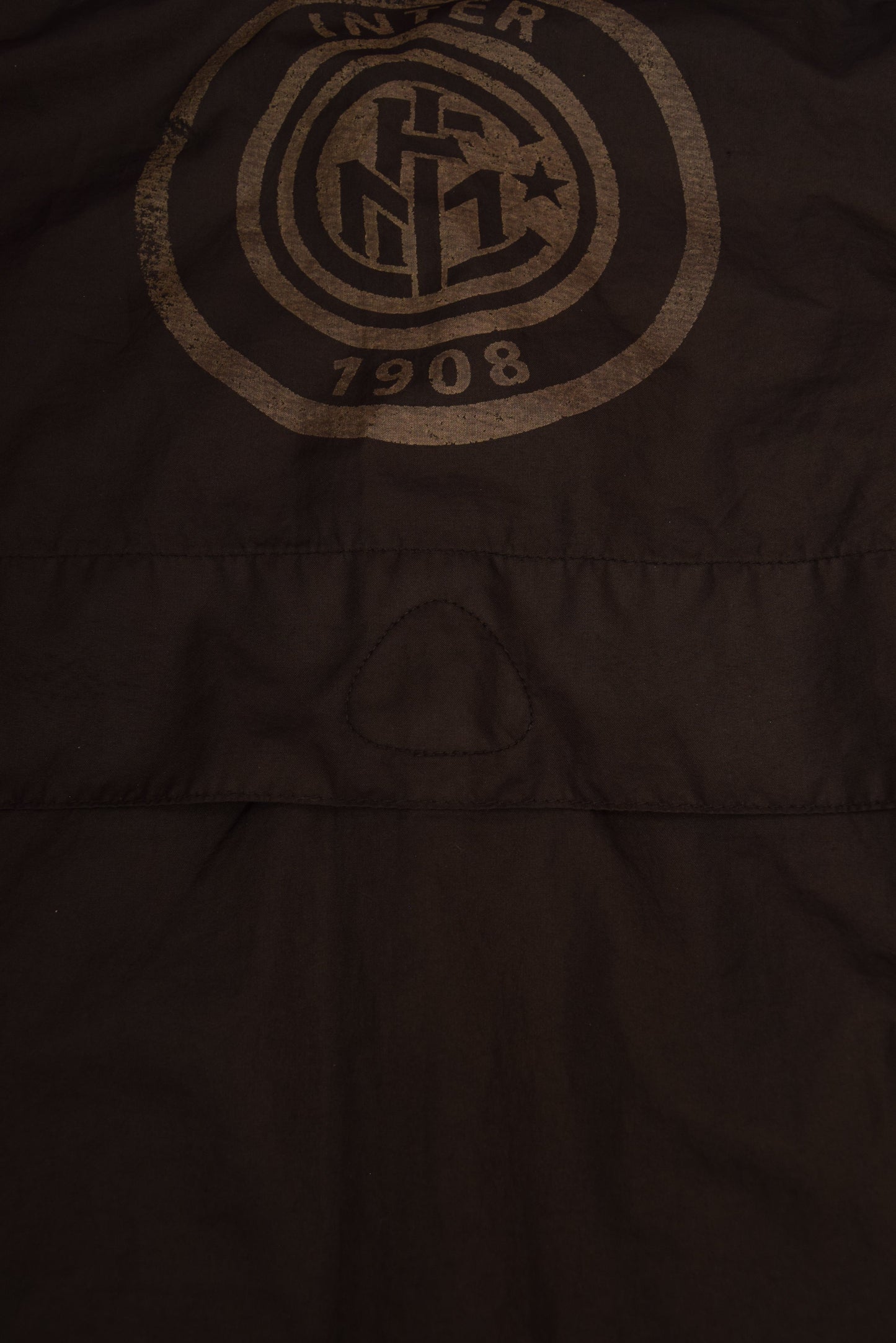 Inter Internationale Milano Nike Team 1998-2000 Light Football Jacket / Shell Size M Blue Black