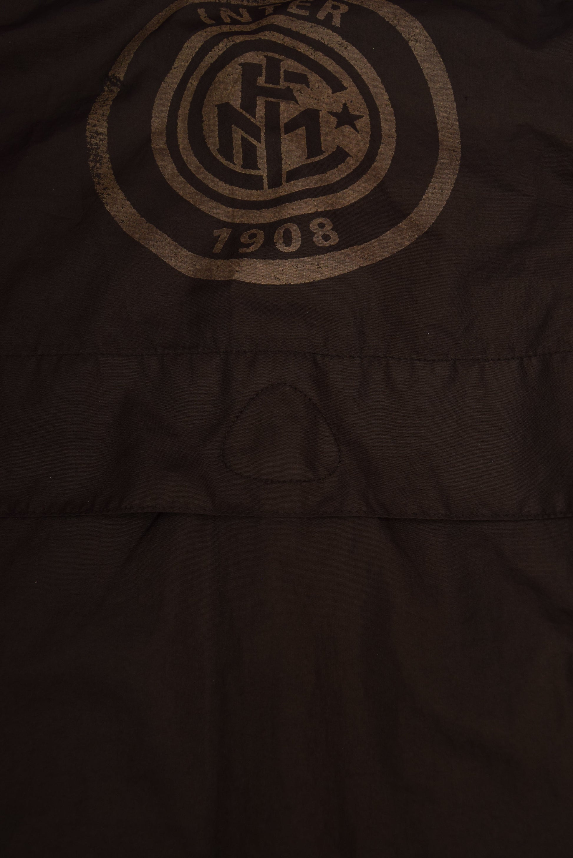 Inter Internationale Milano Nike Team 1998-2000 Light Football Jacket / Shell Size M Blue Black
