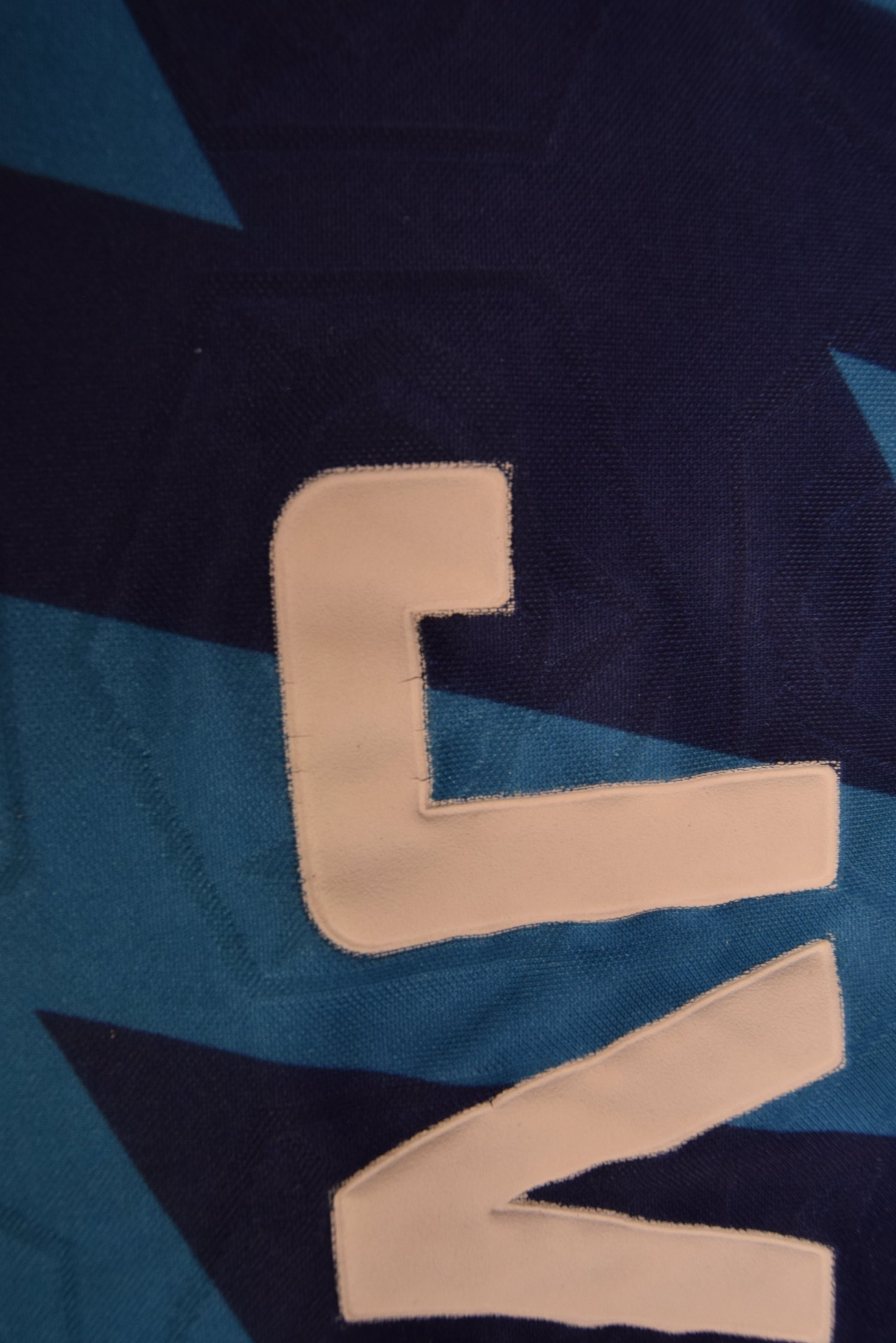 Authentic Arsenal Nike Premier 1995 - 1996 Away Football Shirt JVC Blue Size XL Zig Zag Thunder