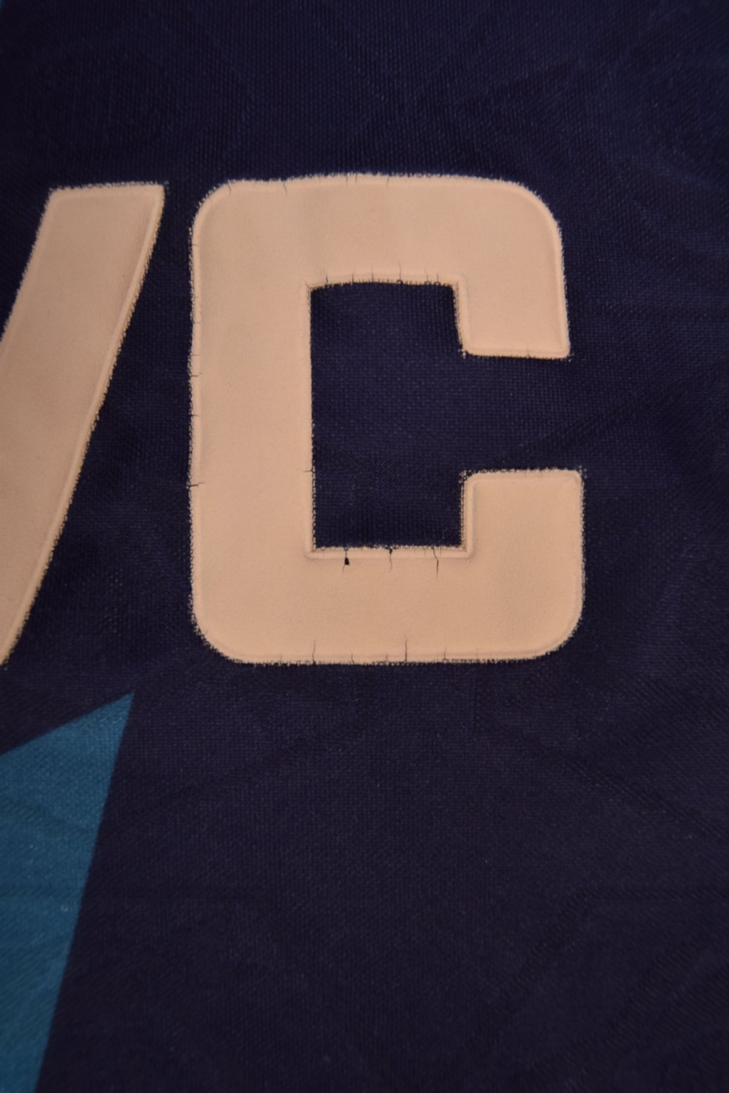 Authentic Arsenal Nike Premier 1995 - 1996 Away Football Shirt JVC Blue Size XL Zig Zag Thunder