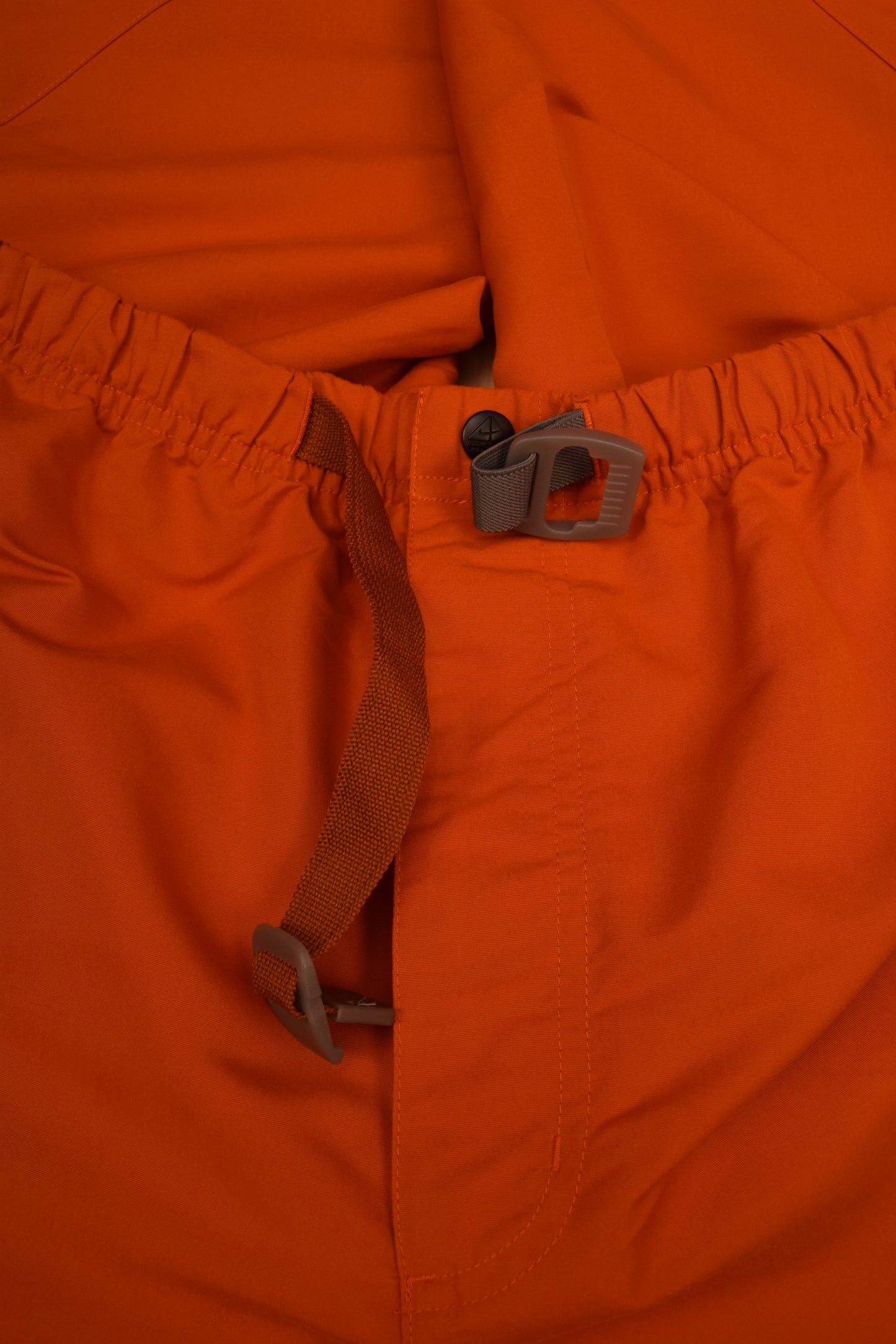 Y2K Nike ACG Trail Hiking Pants With Adjustable Waistband Technical Gorpcore Size XL Orange