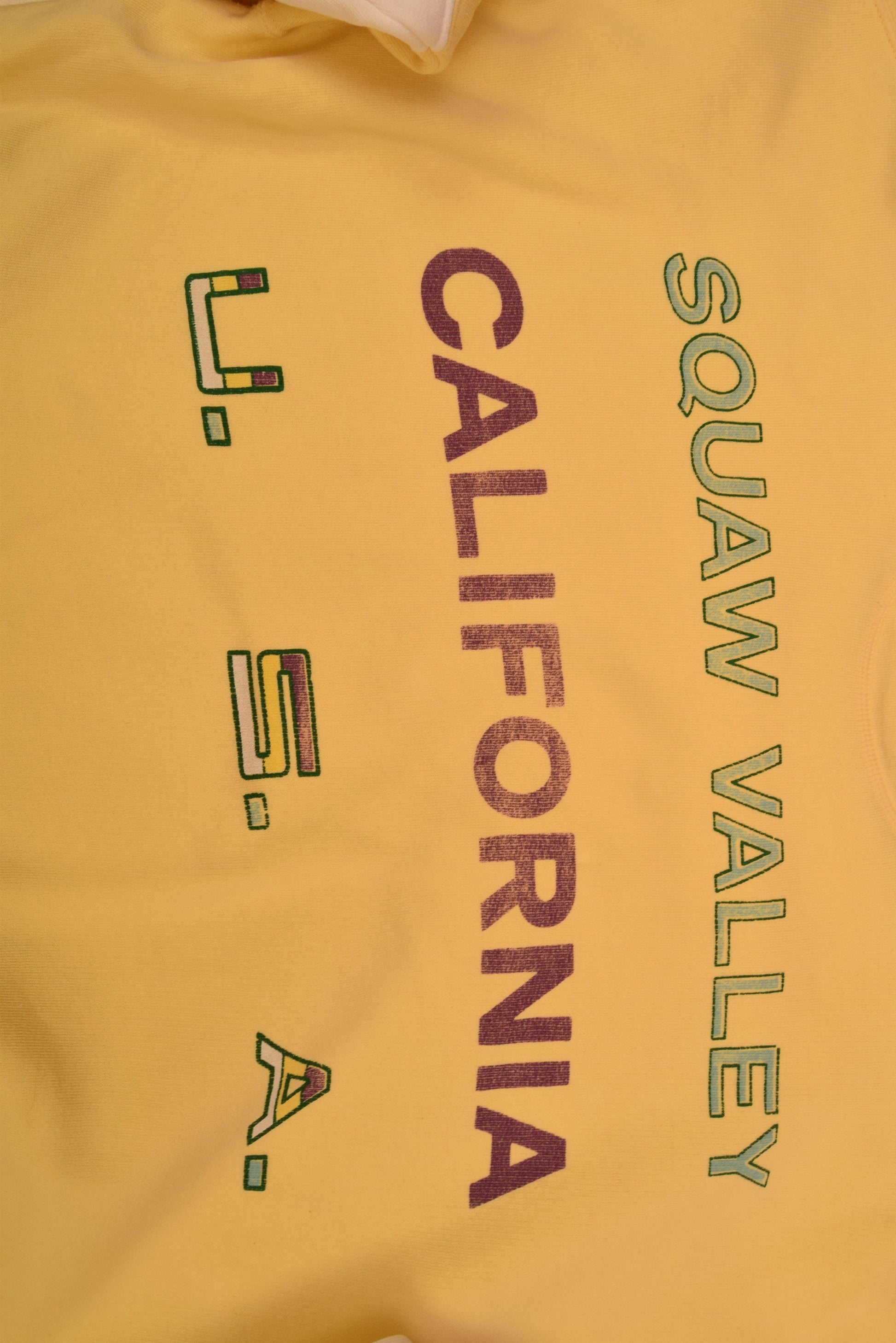 Vintage 80's Best Company Sweatshirt Crewneck Ski Team Squaw Valley California USA Made in USA Size XL