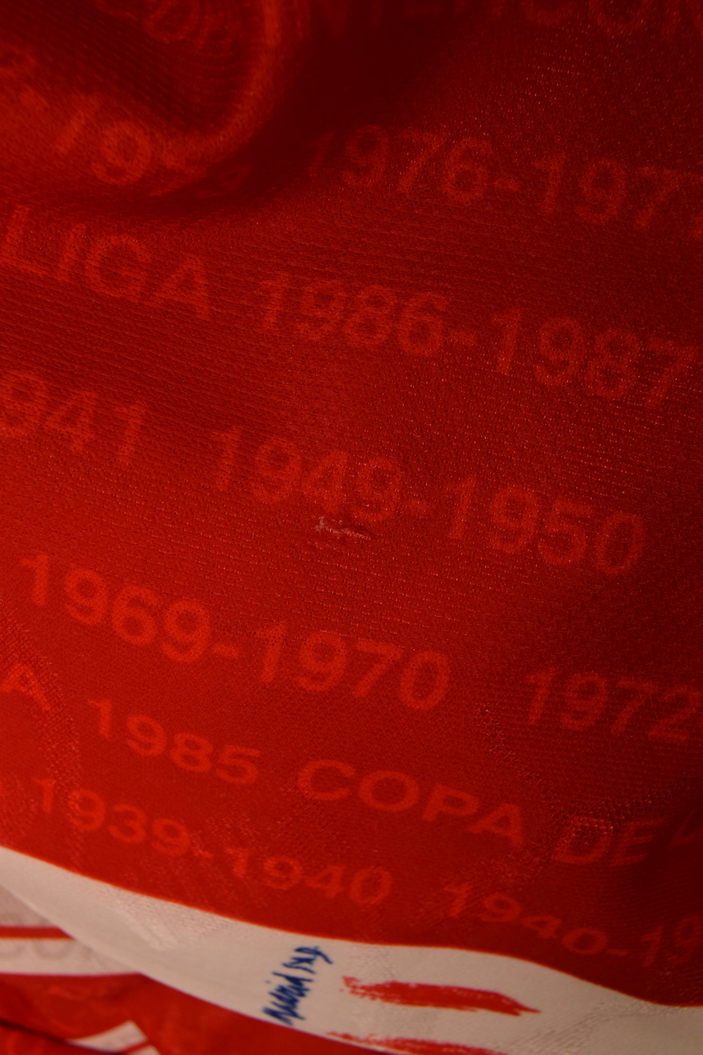 Vintage Atletico Madrid Puma 1995 - 1996 Home Football Shirt Size XL Red White Marbella