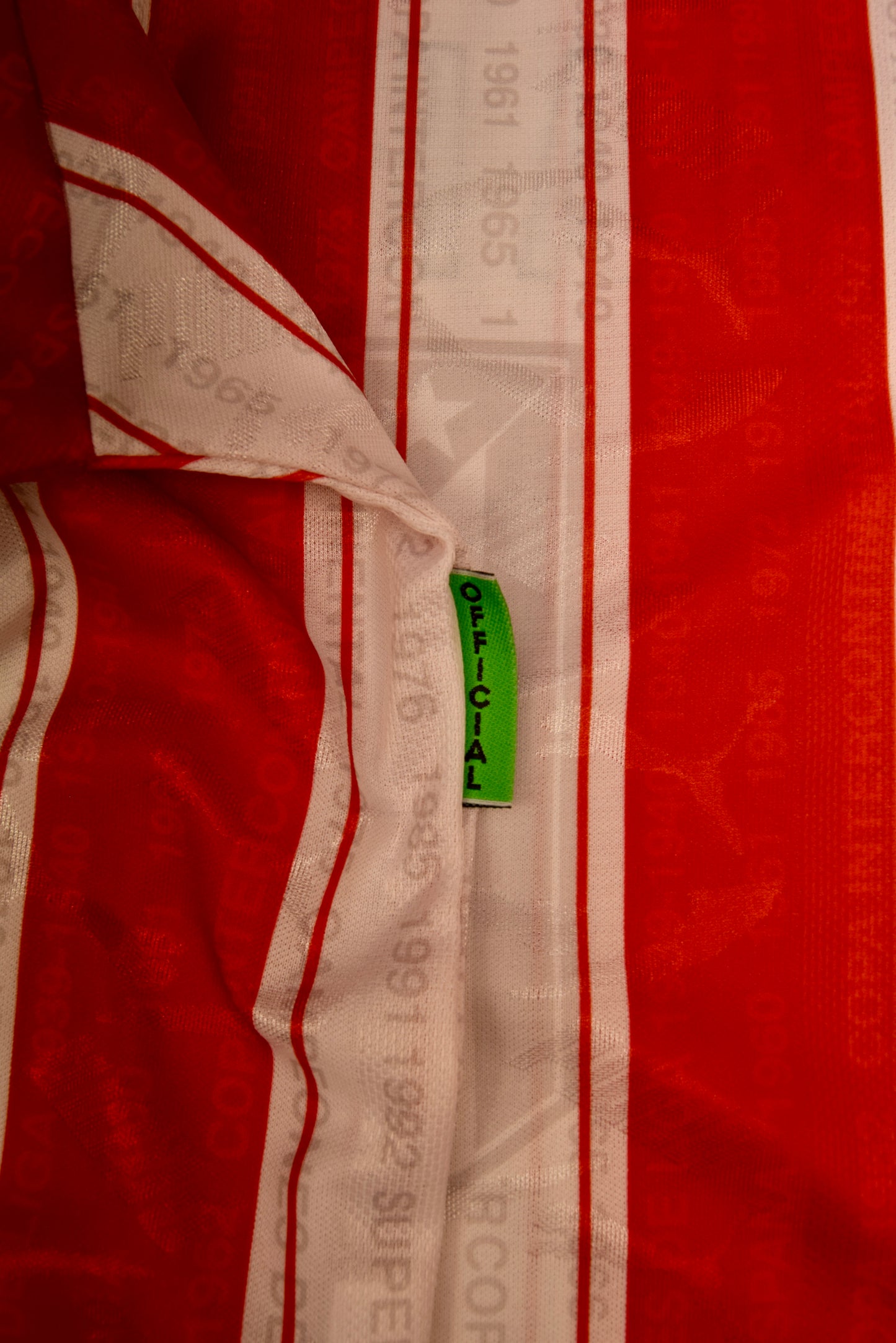 Vintage Atletico Madrid Puma 1995 - 1996 Home Football Shirt Size XL Red White Marbella