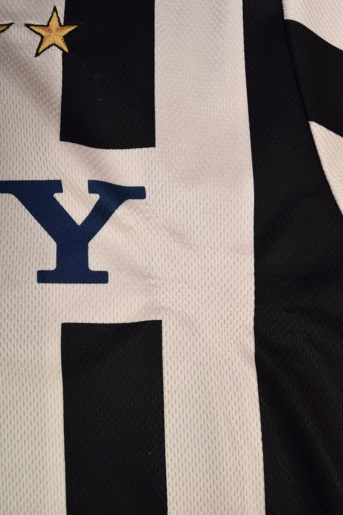 Juventus Kappa 1995 1996 1997 Home Football Shirt Made in Italy Size L Sony Black White