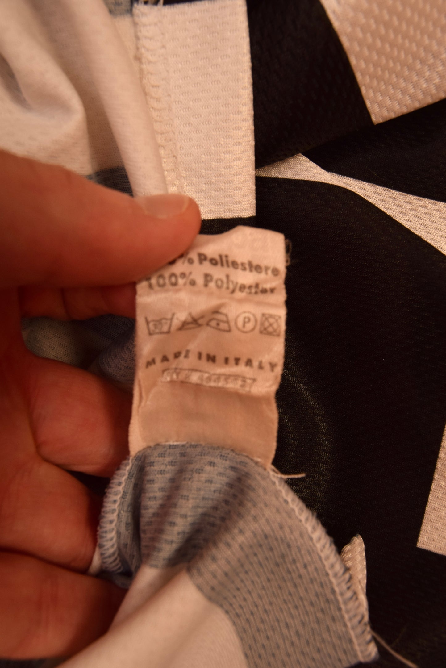 Juventus Kappa 1995 1996 1997 Home Football Shirt Made in Italy Size L Sony Black White