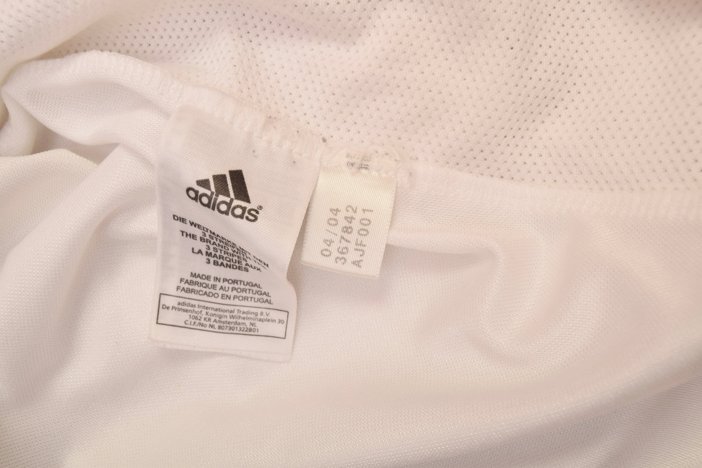 Ronaldo Nazario De Lima 'Il Fenomeno' 'The Phenomenon' R9 Real Madrid Adidas 2004 2005 Home Football Shirt ClimaCool 9 White Siemens Mobile