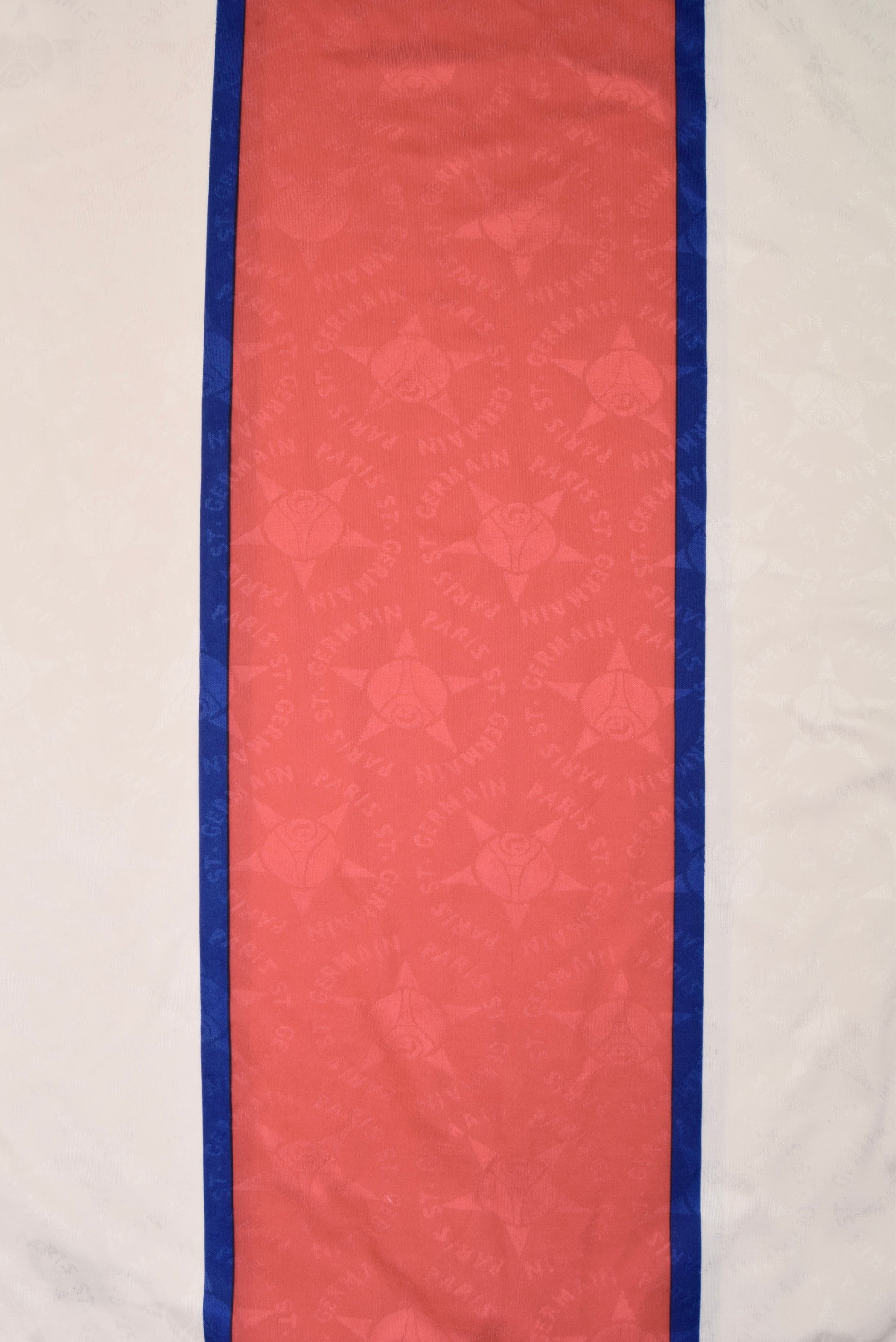 Vintage PSG Paris Saint Germain Nike 1995 - 1996 Away Football Shirt White Sponsorless Size XL