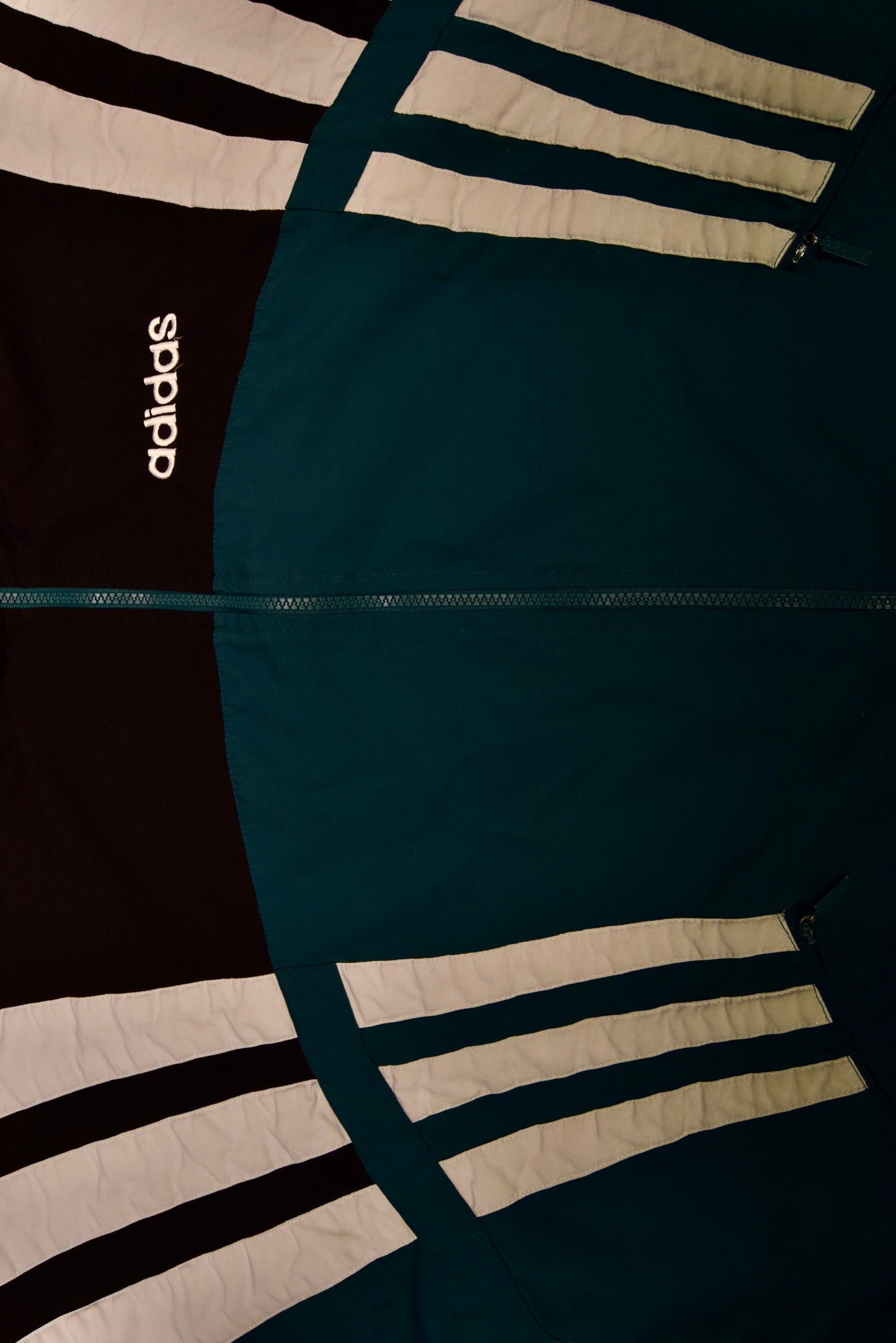 Vintage Adidas Track Suit 1996 Green Black Grey
