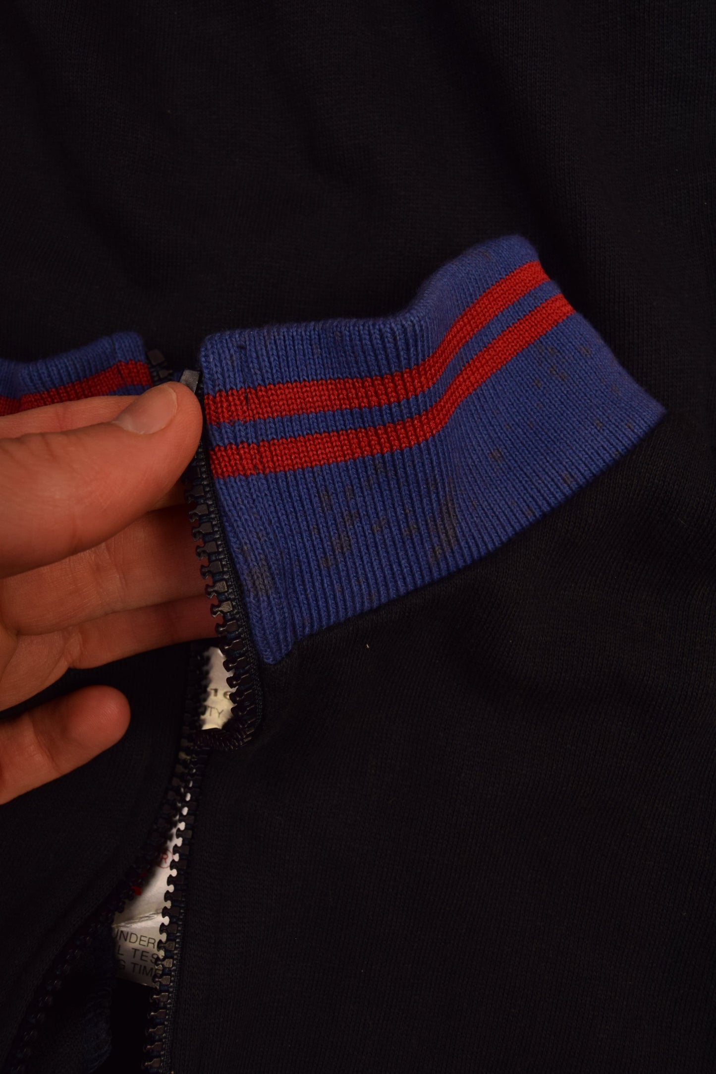 Rare Vintage N0S BNWT FC Barcelona Kappa Supporter Barça 1992-1995? Sweatshirt Size M Quarter 1/4 Zip Deadstock