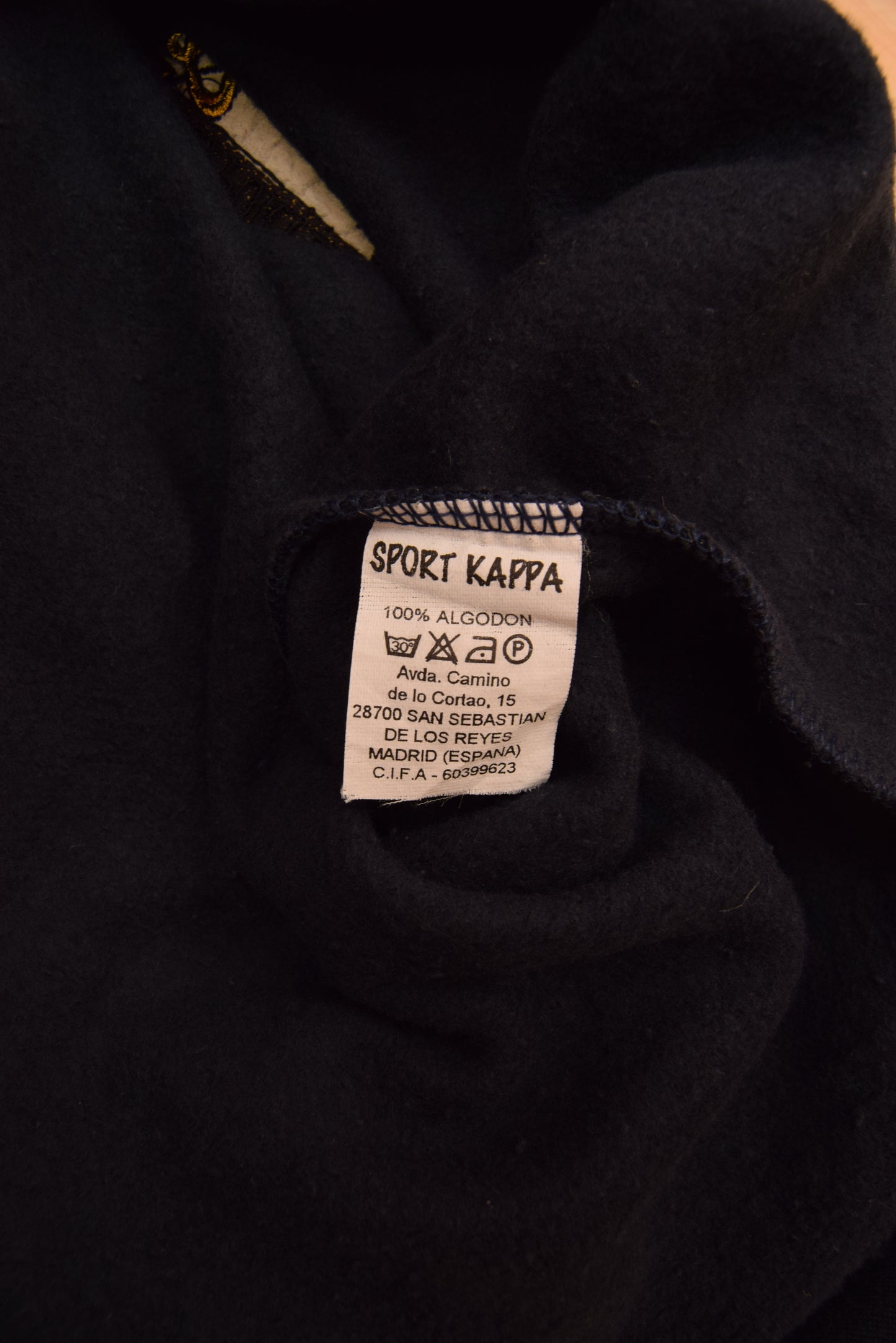 Rare Vintage N0S BNWT FC Barcelona Kappa Supporter Barça 1992-1995? Sweatshirt Size M Quarter 1/4 Zip Deadstock