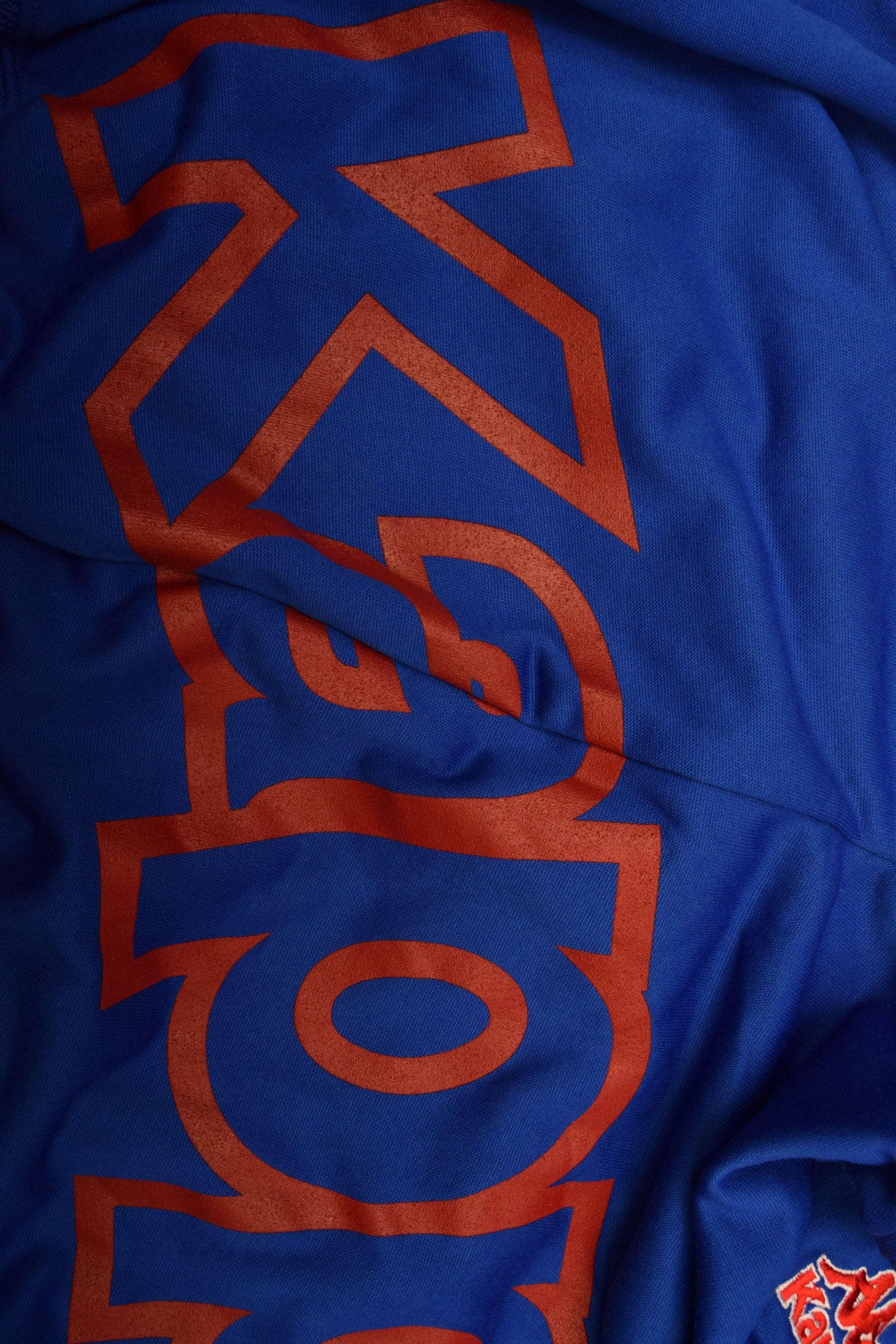 Vintage 90's NWT Barcelona FCB Barça Kappa 1992 - 1995 Sweatshirt 1/4 Zip Blue BNWT Deadstock Size L Made EEC