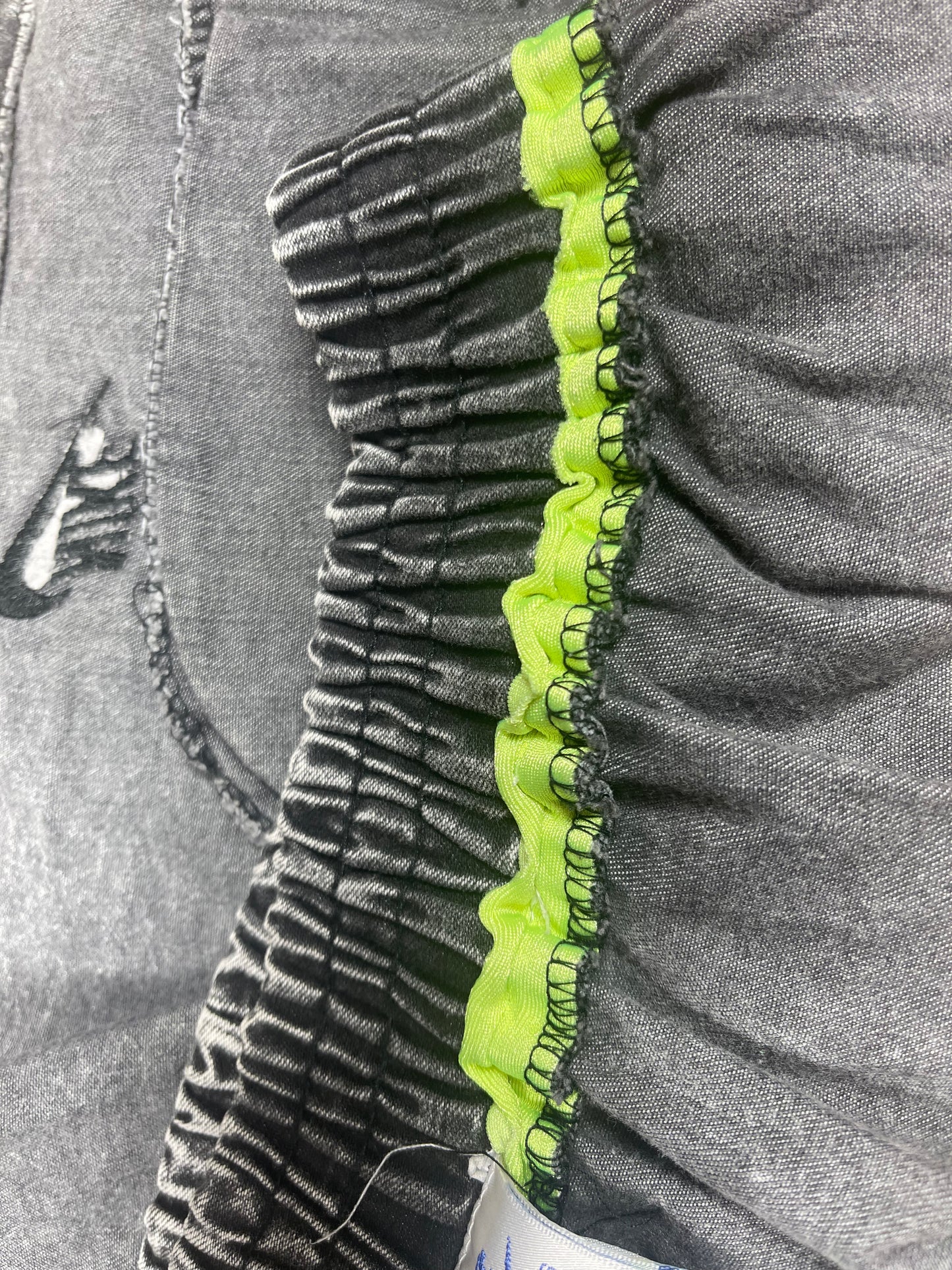 ☄️🎾Vintage 90's Nike Challenge Court Tennis Skirt Size S Acid Washed Denim Jeans Andre Agassi