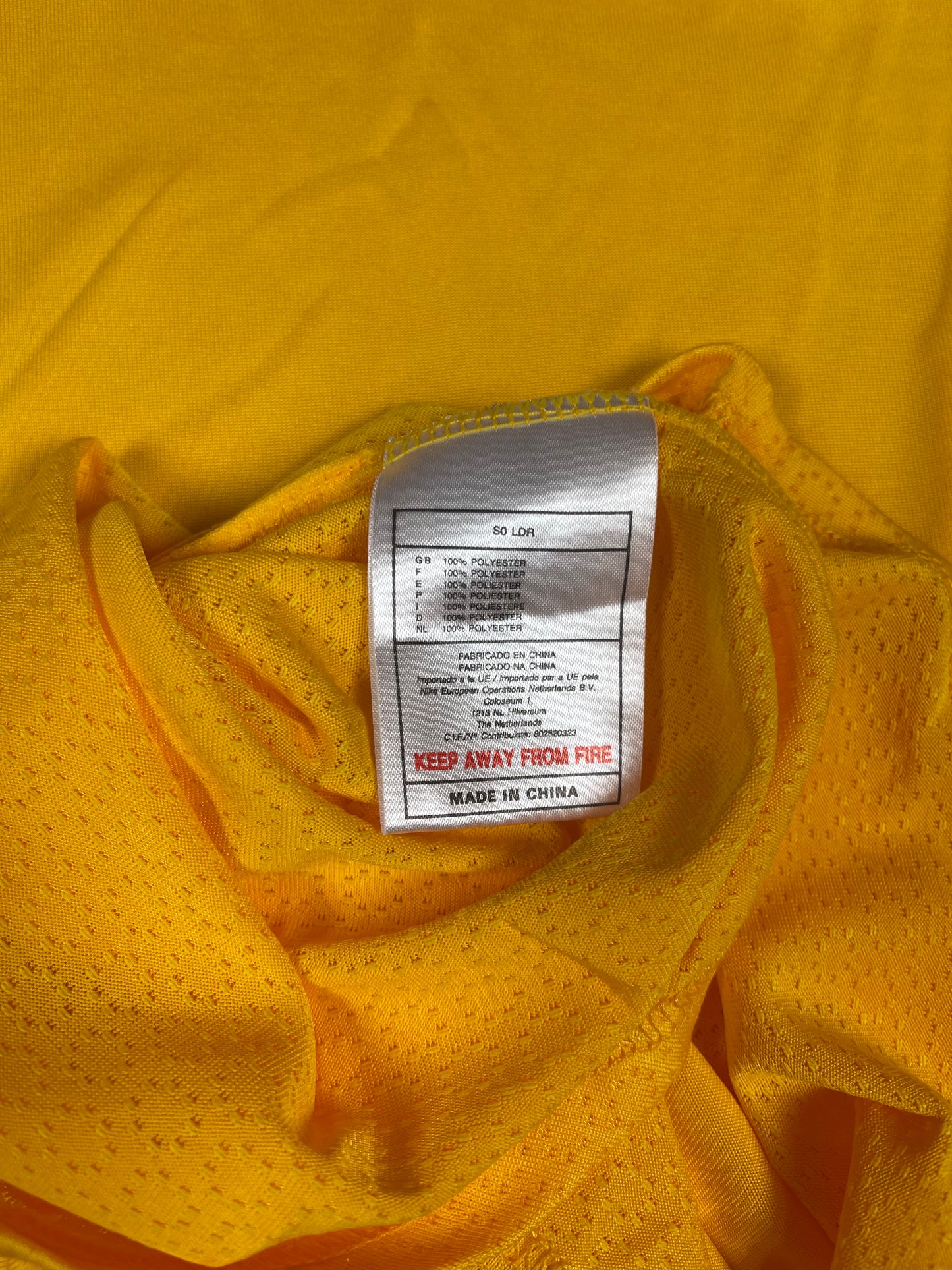 🇧🇷New Authentic Brazil Brasil Nike 2000-2001 Home Football Shirt Yellow Green DRI FIT Deadstock NOS BNWT Size S