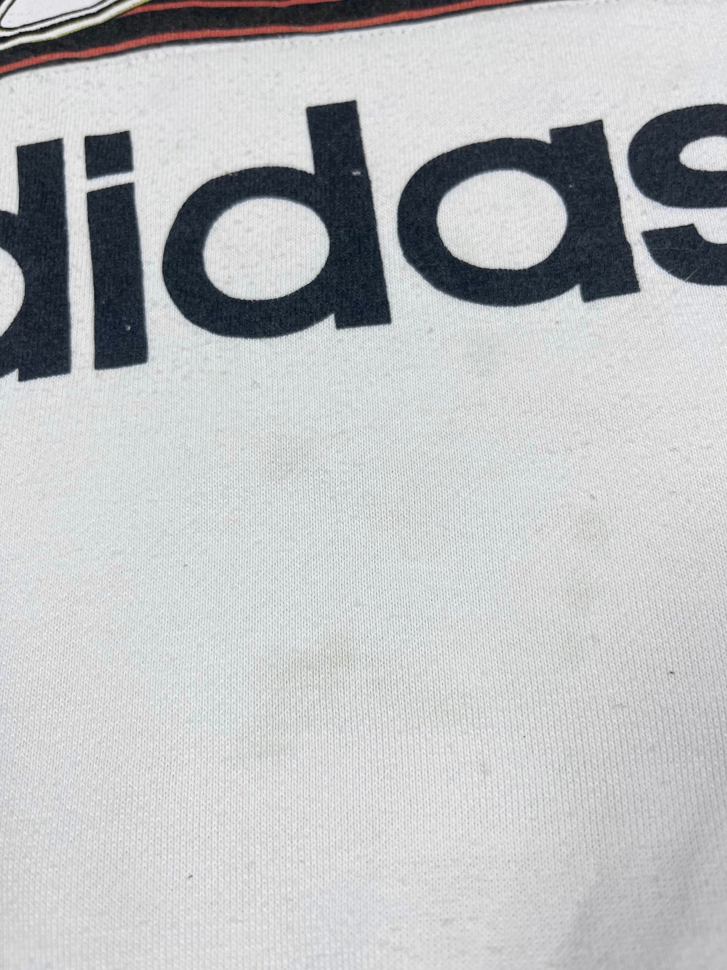❤️💎Rare Vintage Grail 80's 90's Adidas Cyclone Flushin Cycling 948 Boxy Heavy Cotton Sweatshirt Crew Neck USA Size L-XL Black Yellow White ASAP Rocky Janet Jackson