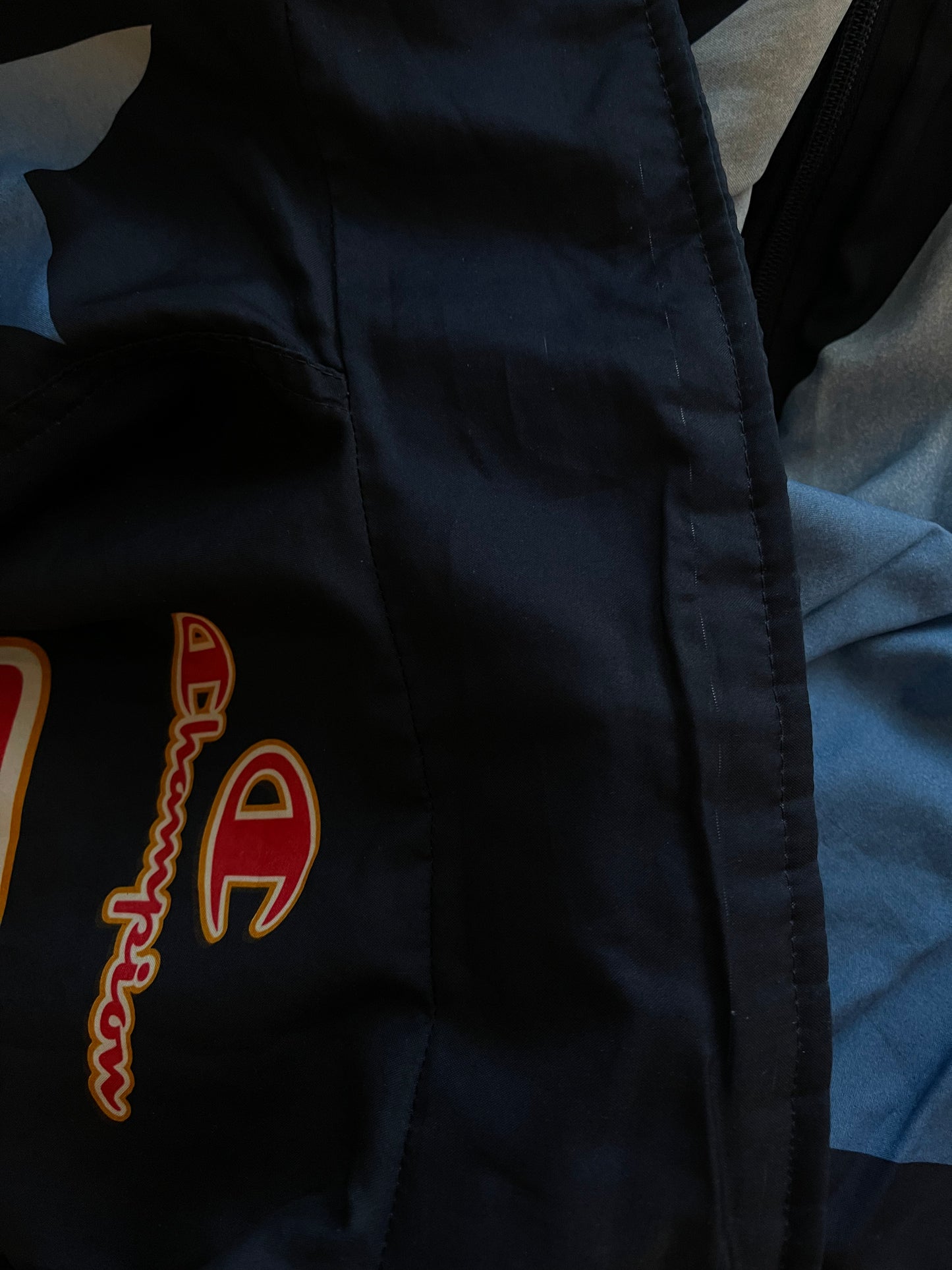 USA Atlanta 1996 Champion Jacket Official Outfitter Olympic Team Size XXL Blue