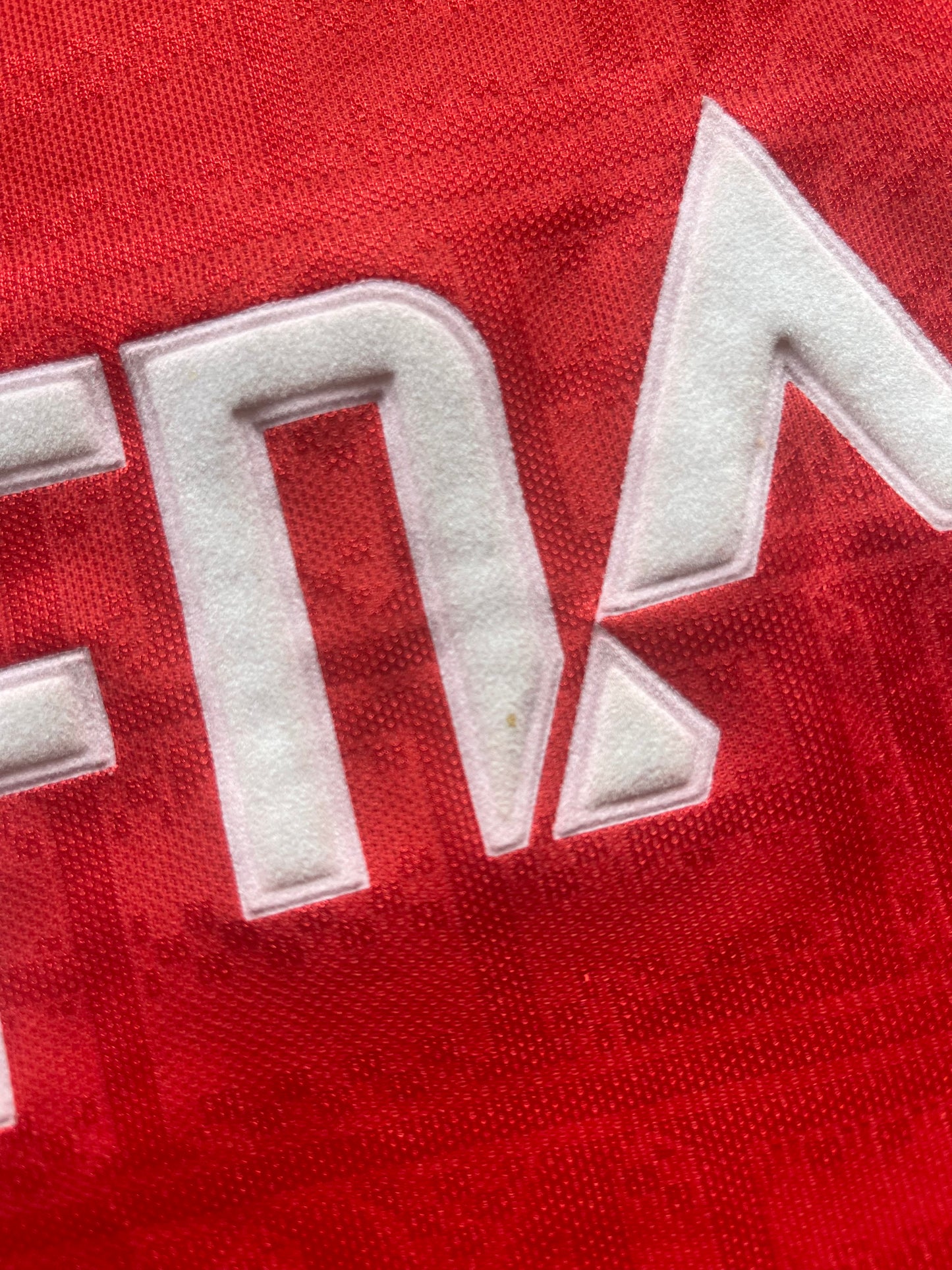 Vintage Benfica Lisbon Lisboa Hummel 1990 1991 Home Football Shirt Red Size L Made in England FNAC SLB
