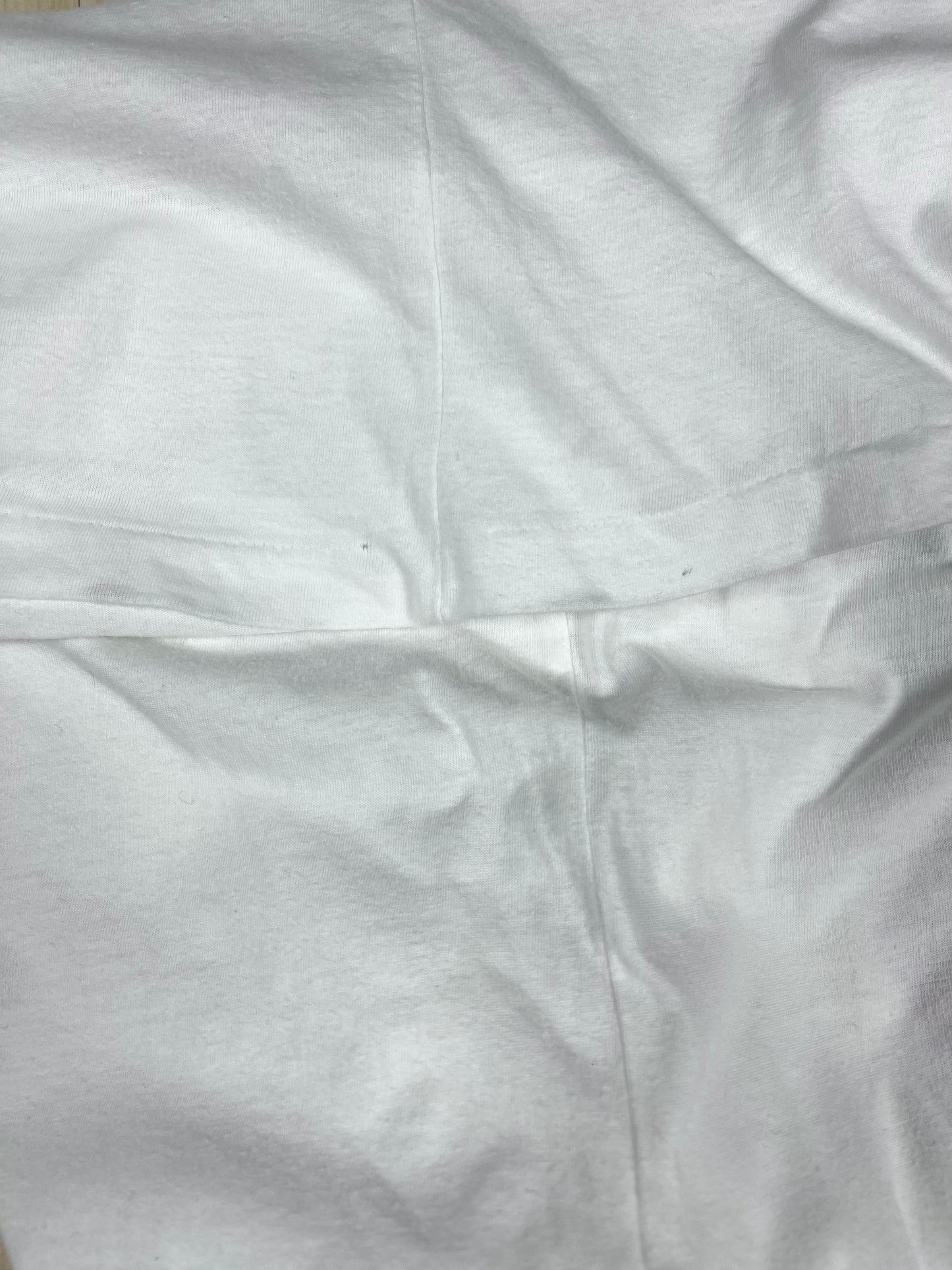 Vintage 80's Adidas Ivan Lendl Tennis T-Shirt White Memphis Design Style Made in France Size S - M