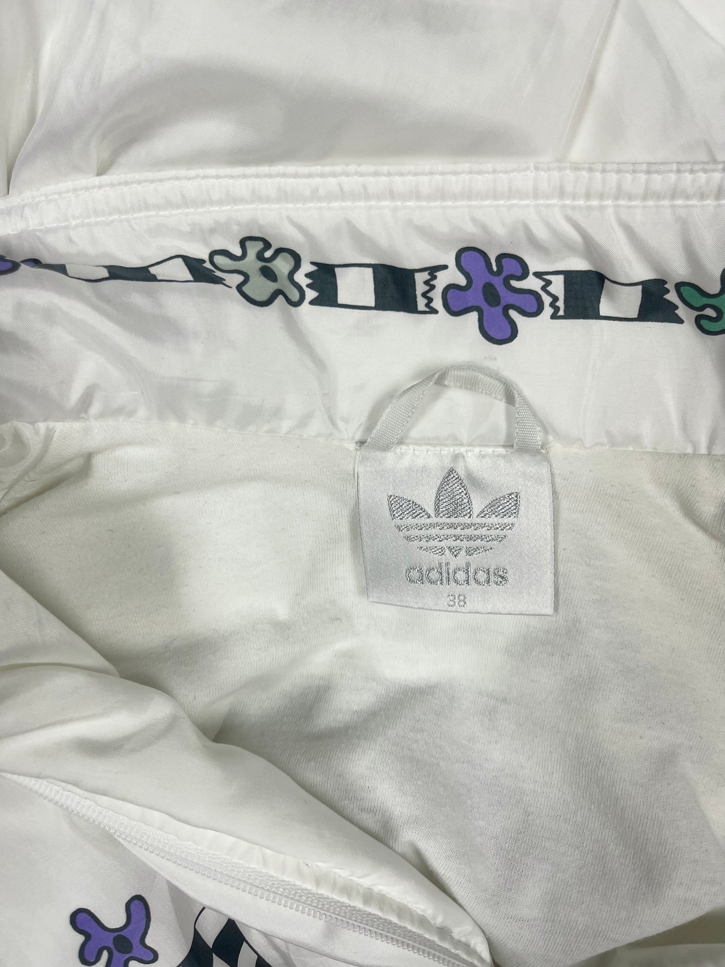 Vintage 80's Adidas Jacket Shell Made in West Germany Boxy M-L