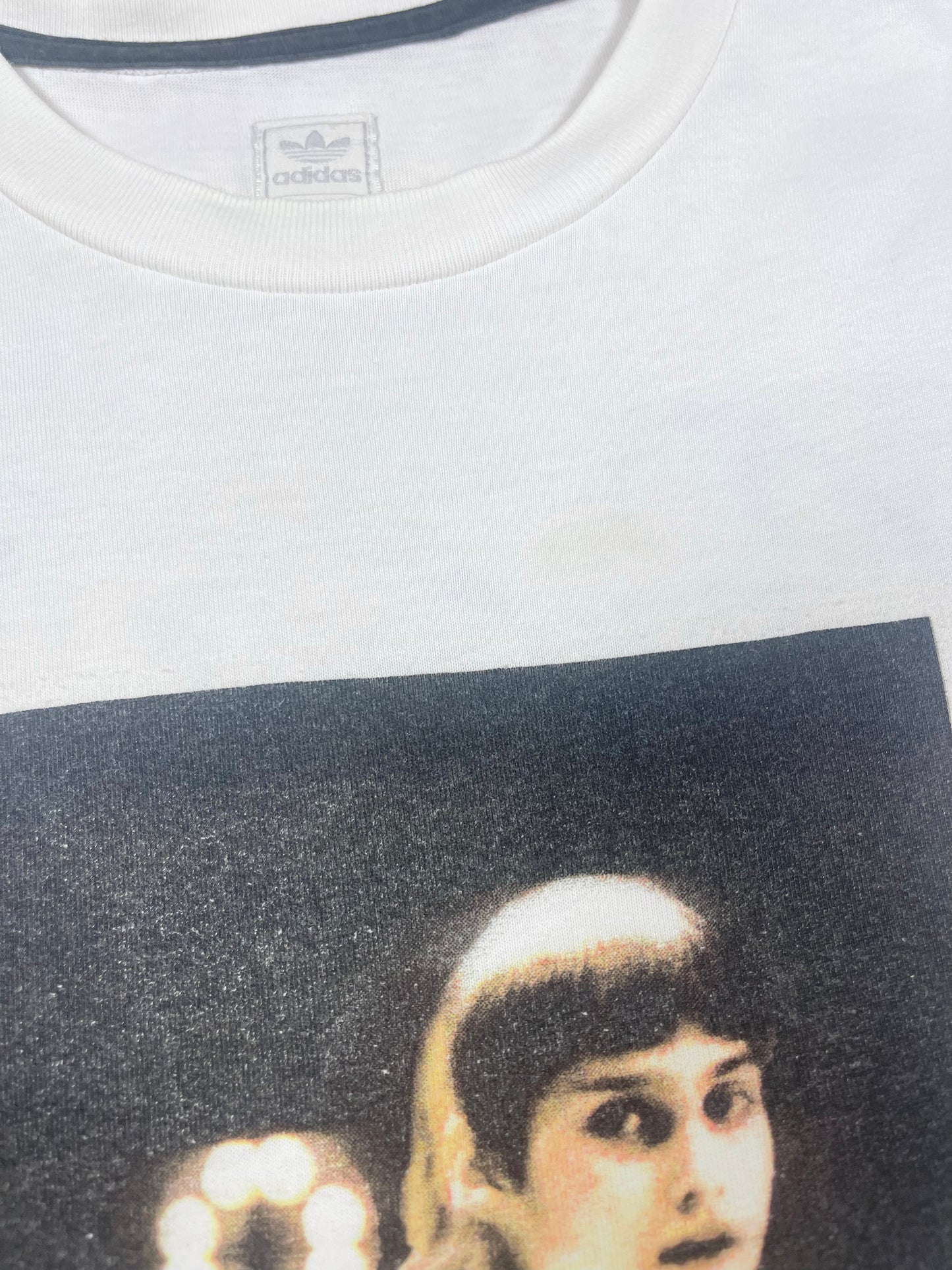 š¤øāāļøš Y2K Nadia Comaneci Perfect Ten Olympics Adidas Originals T-Shirt White Size M - L Gymnastics