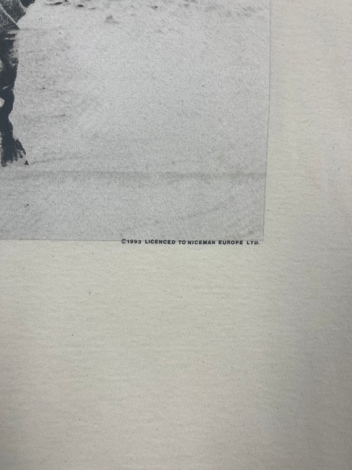Hanes Eros Ramazzotti World Tour 1993 1994 T-Shirt Pre Shrunk Cotton Iceman Europe Ltd Band Tee Single Stitch
